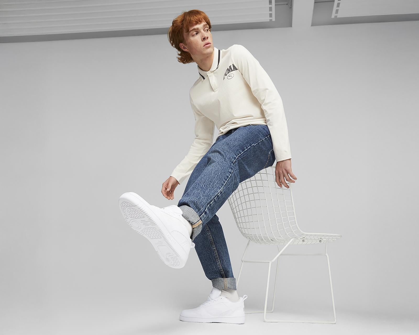 Foto 9 pulgar | Foto 8 | Tenis Puma Rebound V6 Low para Hombre