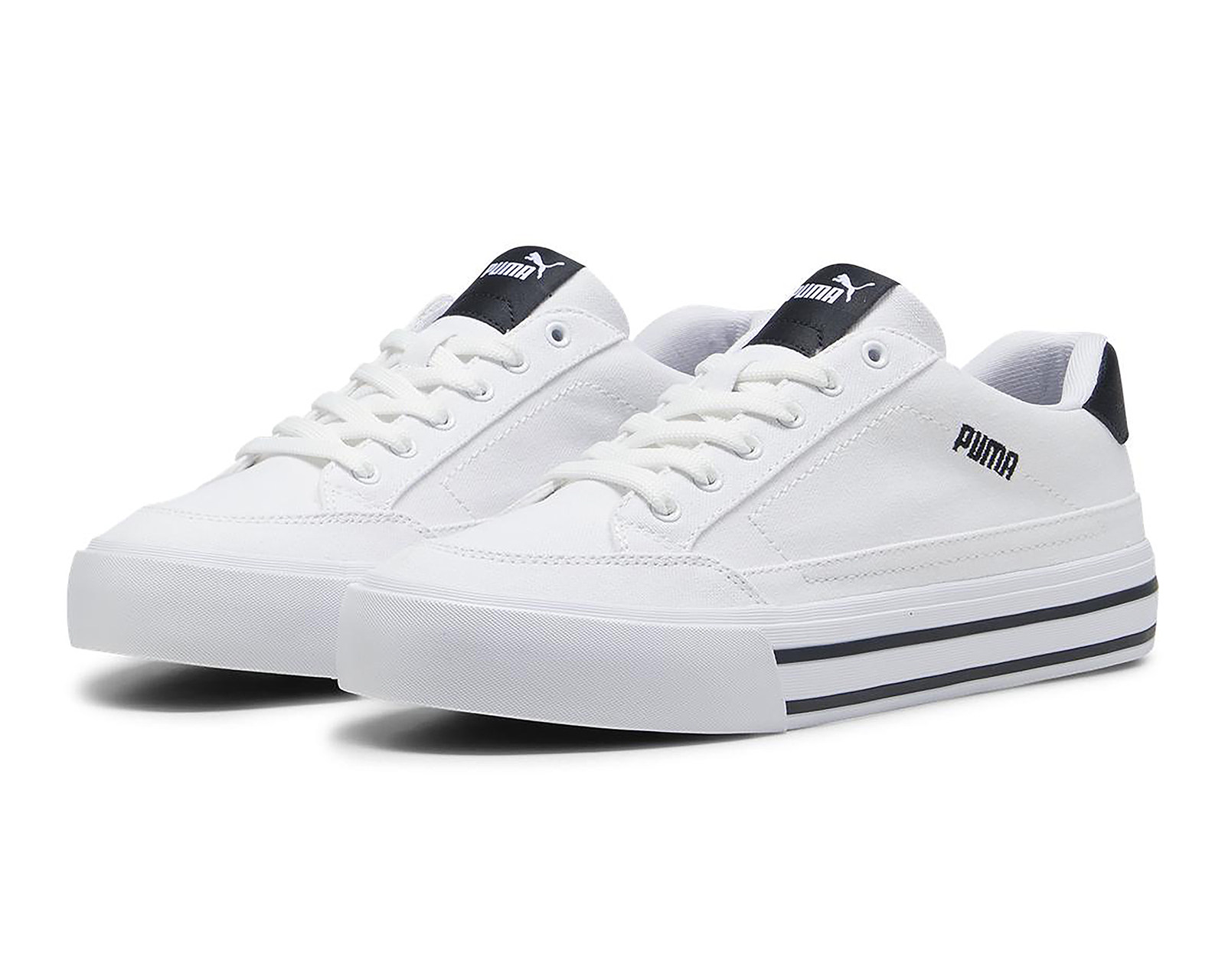 Foto 2 pulgar | Foto 1 | Tenis Puma Court Classic Vulc para Hombre