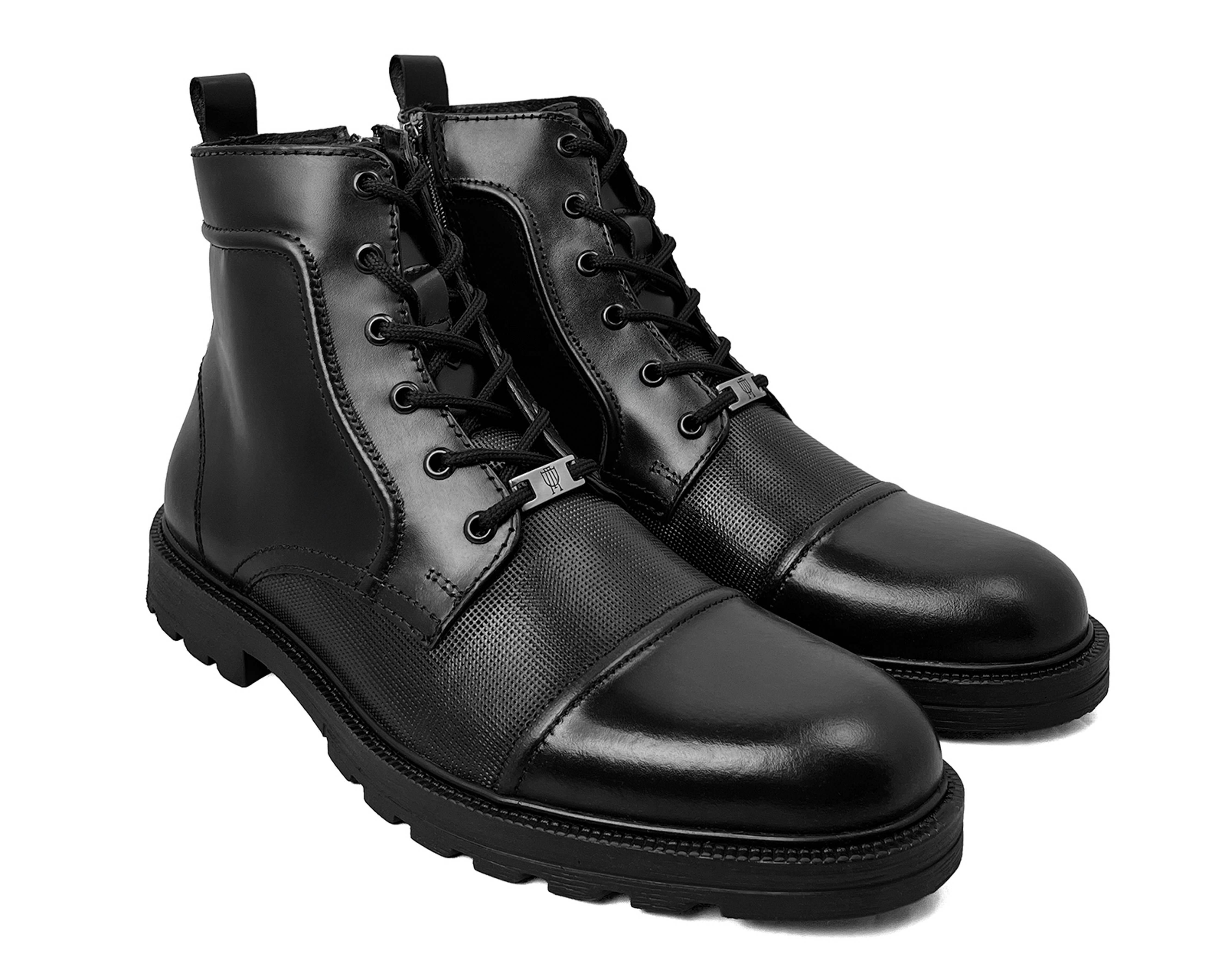 Foto 2 pulgar | Foto 1 | Botas Casuales Michel Domit de Piel para Hombre