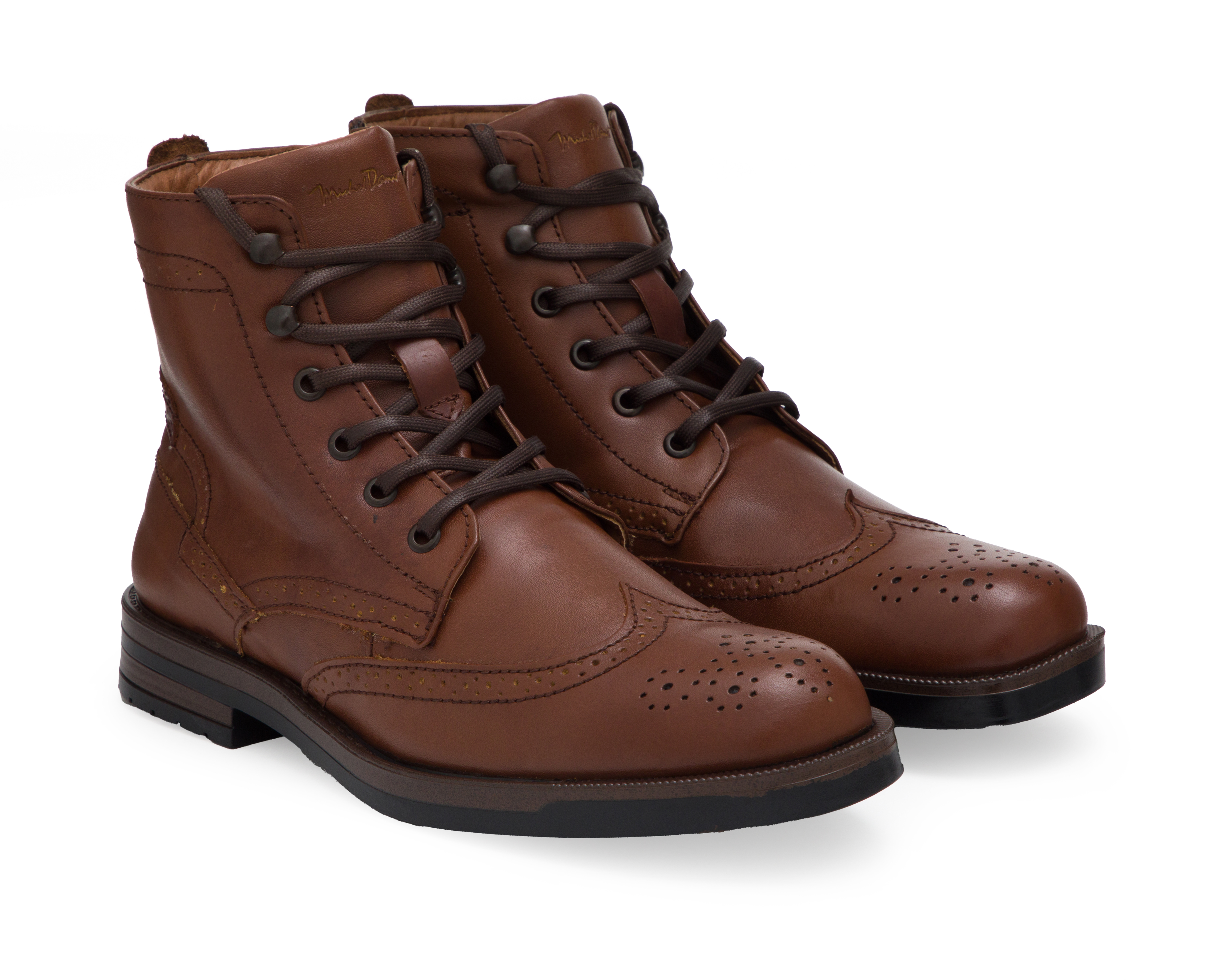 Foto 2 pulgar | Foto 1 | Botas Casuales Michel Domit de Piel para Hombre