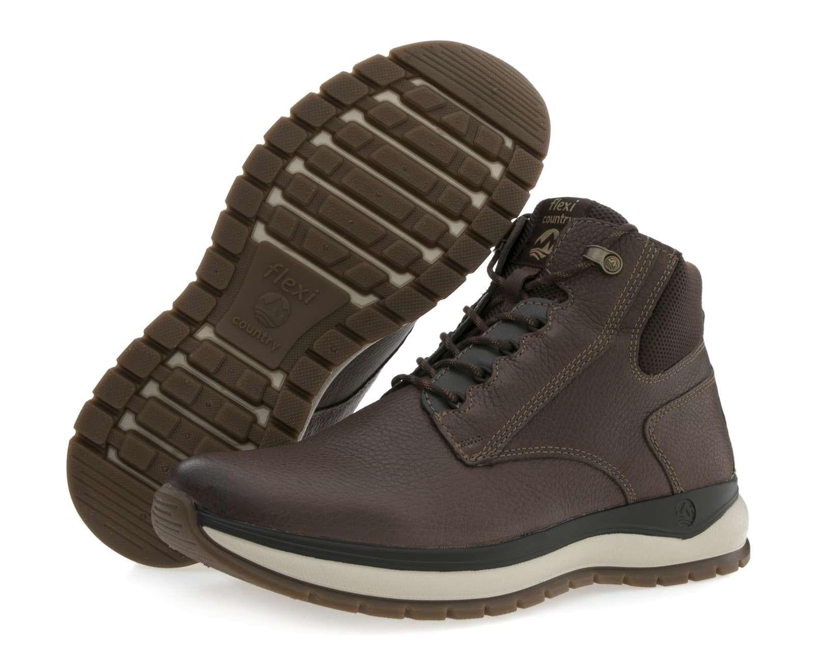 Botas Outdoor Flexi de Piel para Hombre