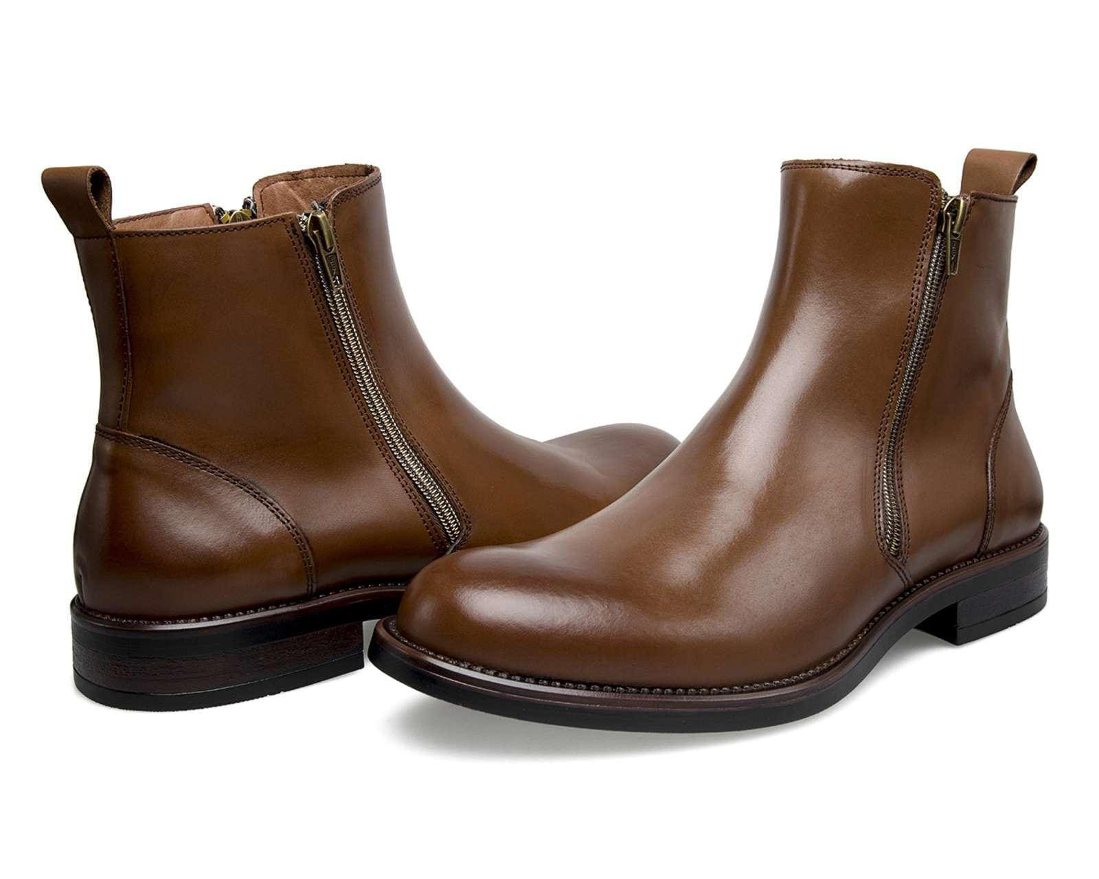 Foto 2 pulgar | Foto 1 | Botas Casuales Christian Gallery de Piel para Hombre