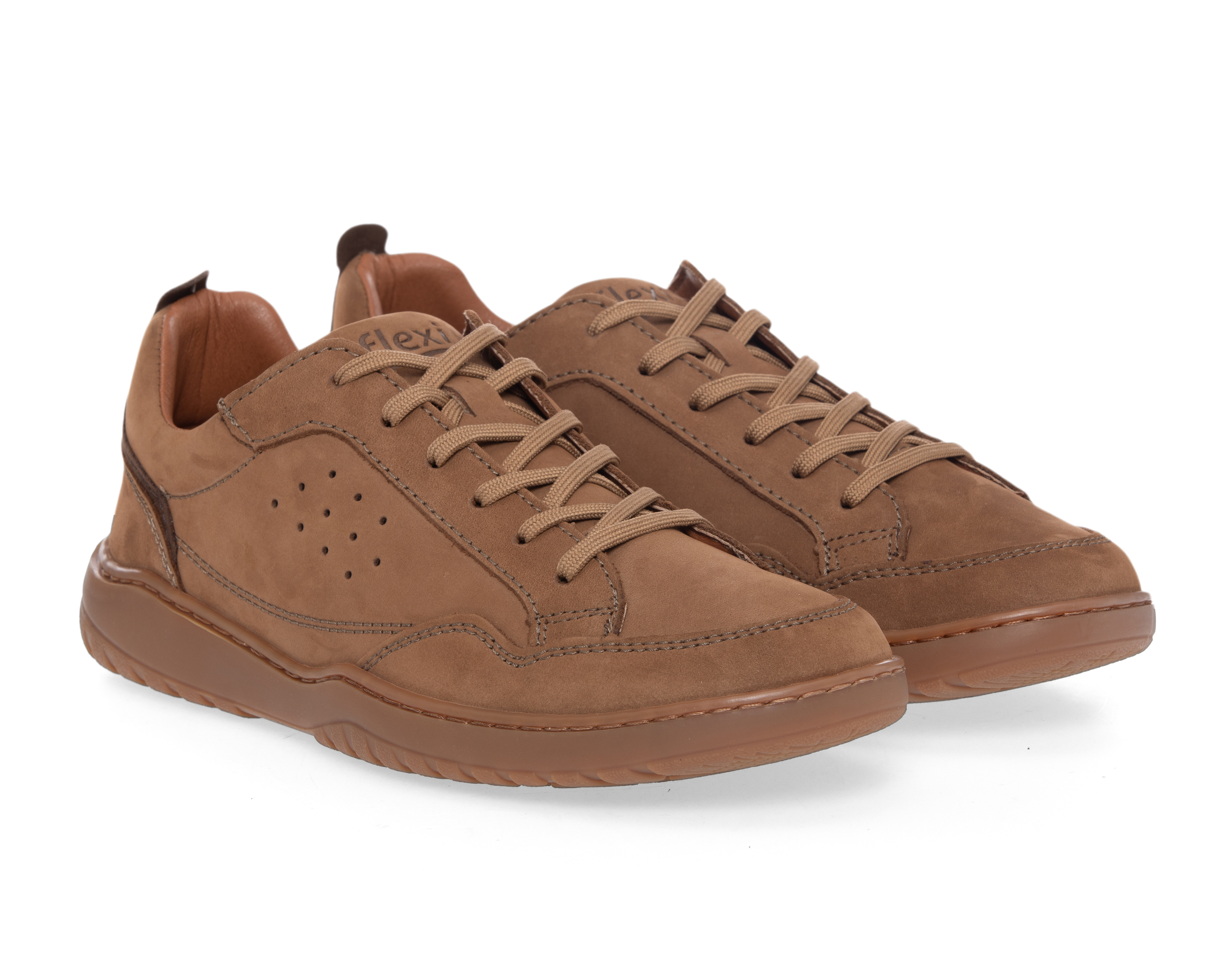 Tenis Flexi Jhonny de Piel para Hombre