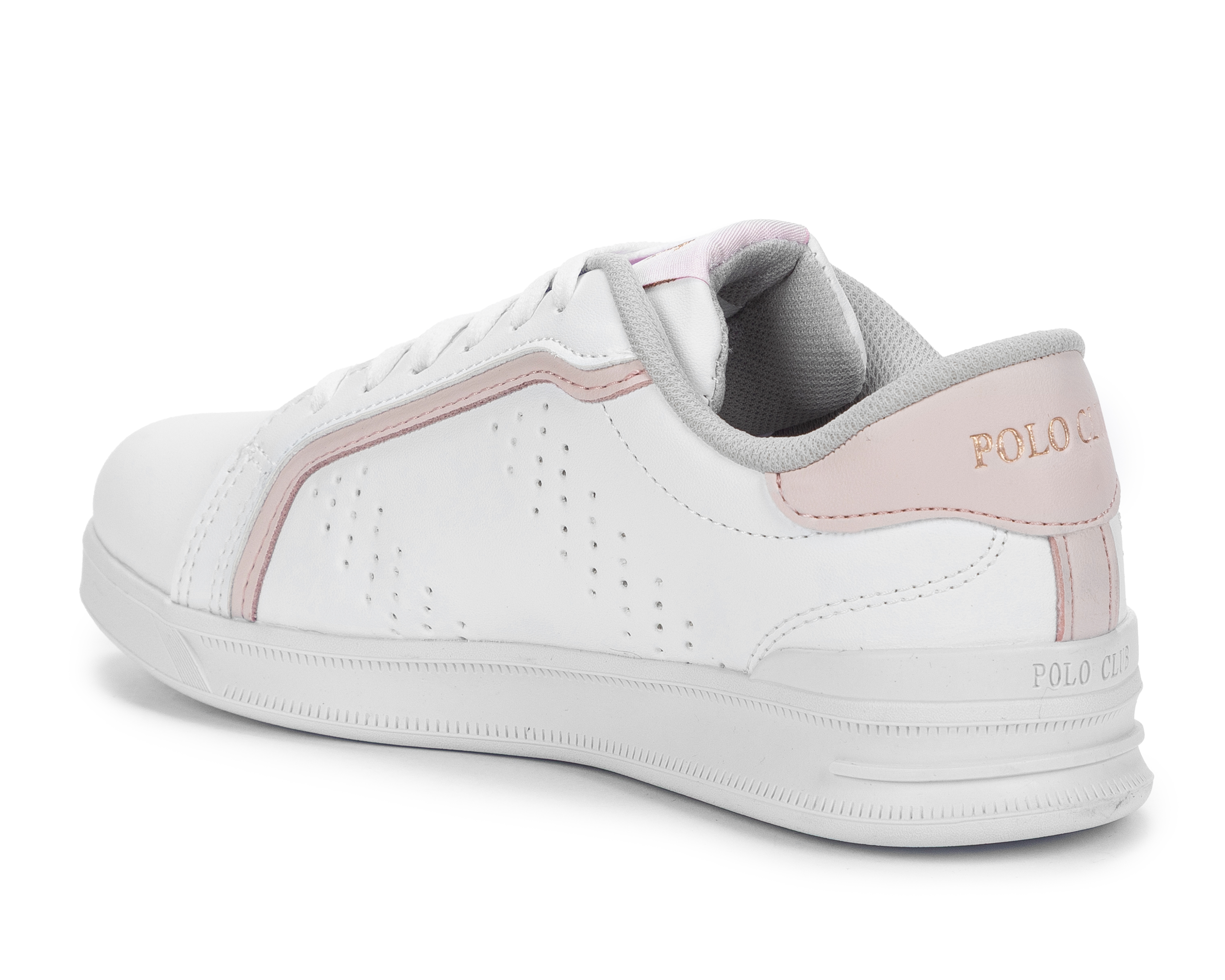 Foto 4 pulgar | Foto 3 | Tenis Casuales York Team Polo Club para Mujer