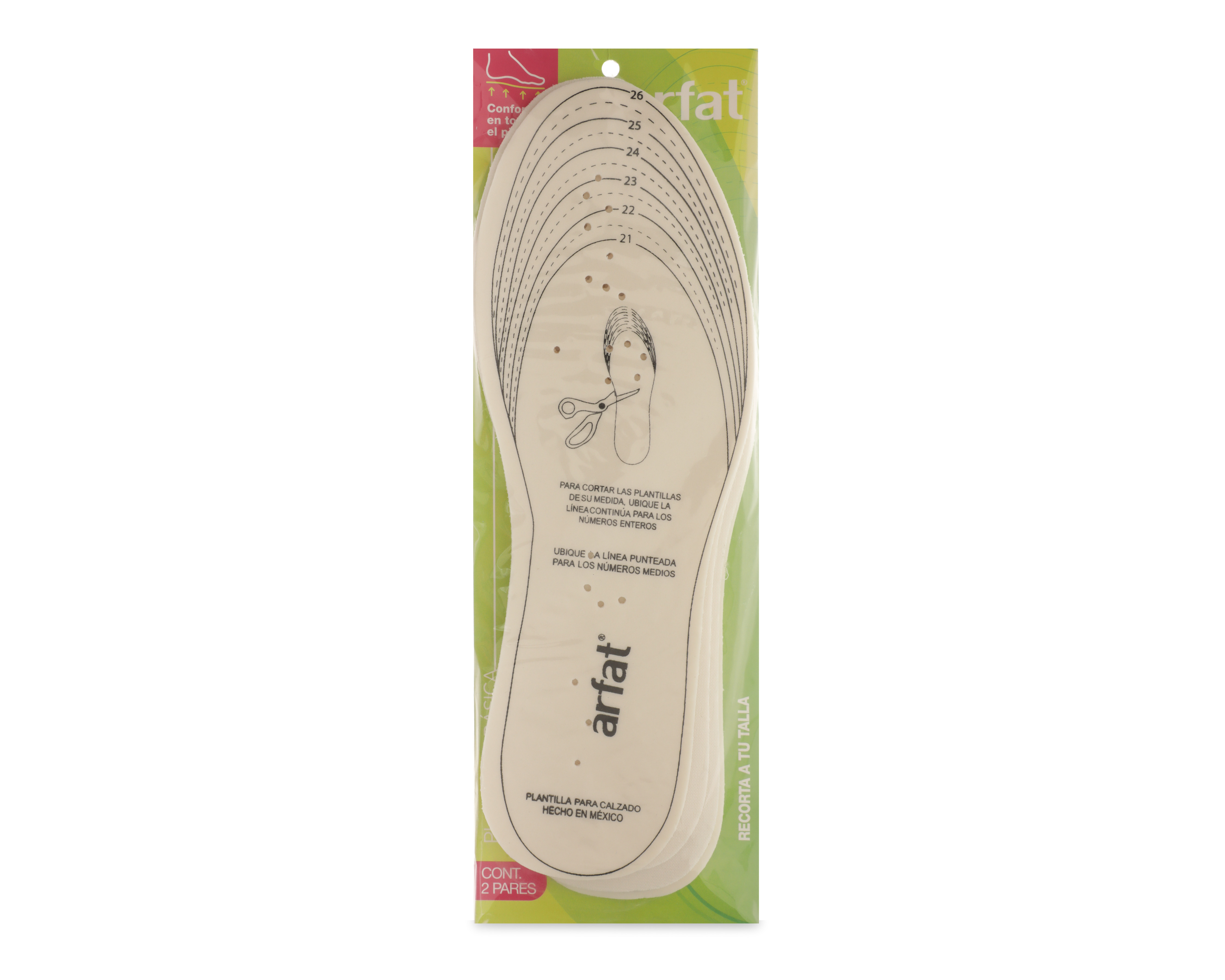 Foto 2 pulgar | Foto 1 | Plantillas para Adulto Arfat de EVA