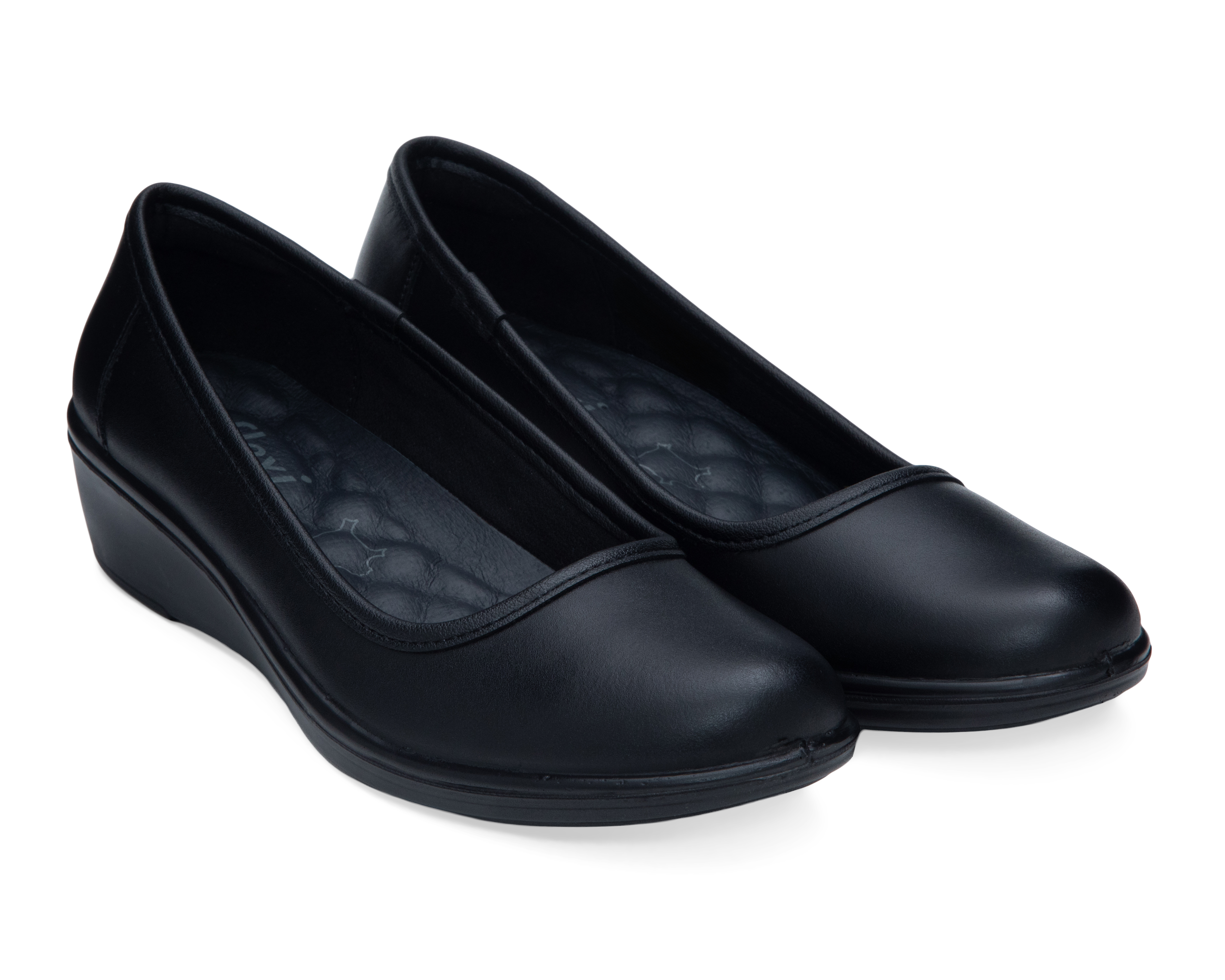 Zapatos Confort Flexi Castaña de Piel para Mujer