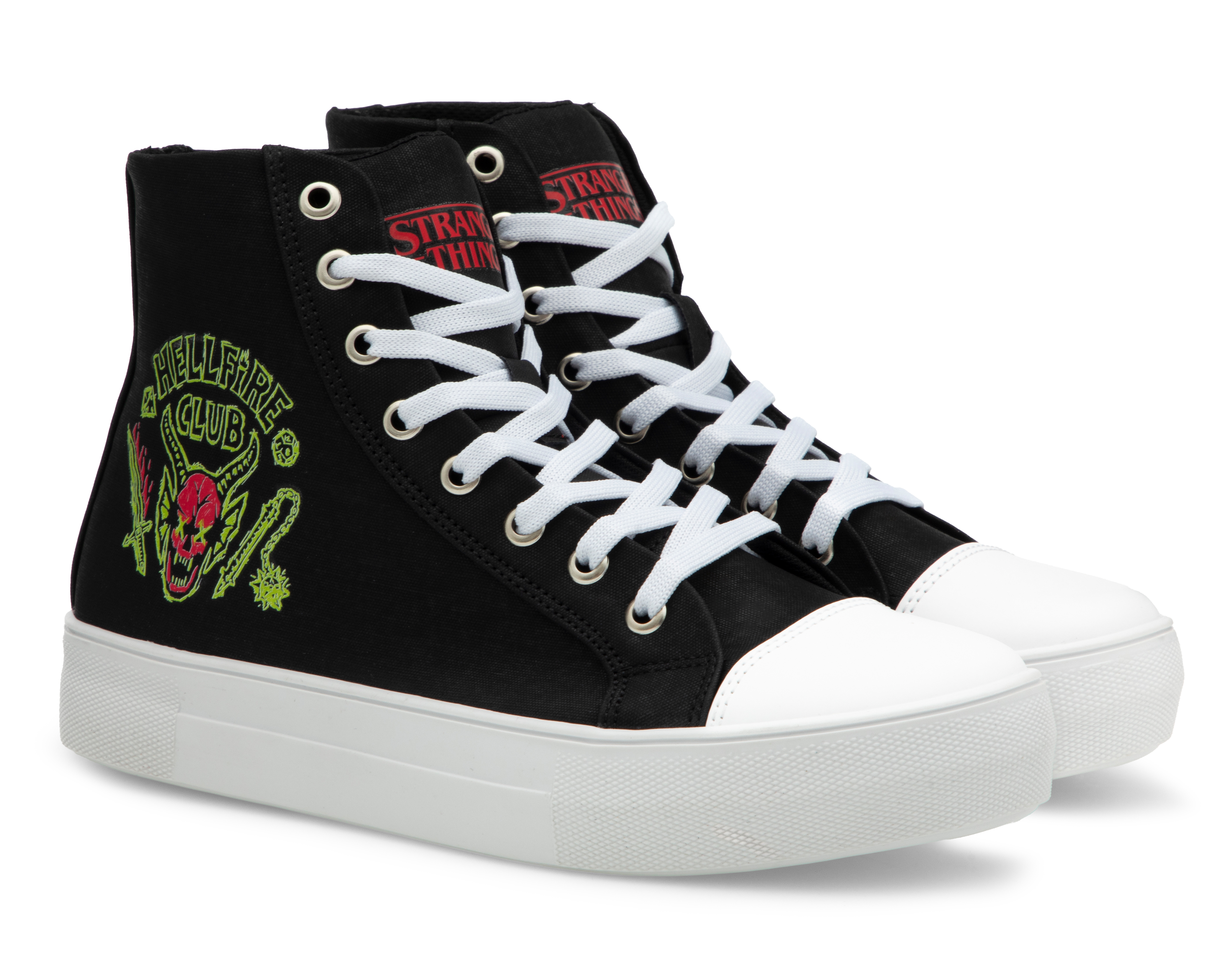 Foto 2 pulgar | Foto 1 | Tenis Casuales Stranger Things para Mujer