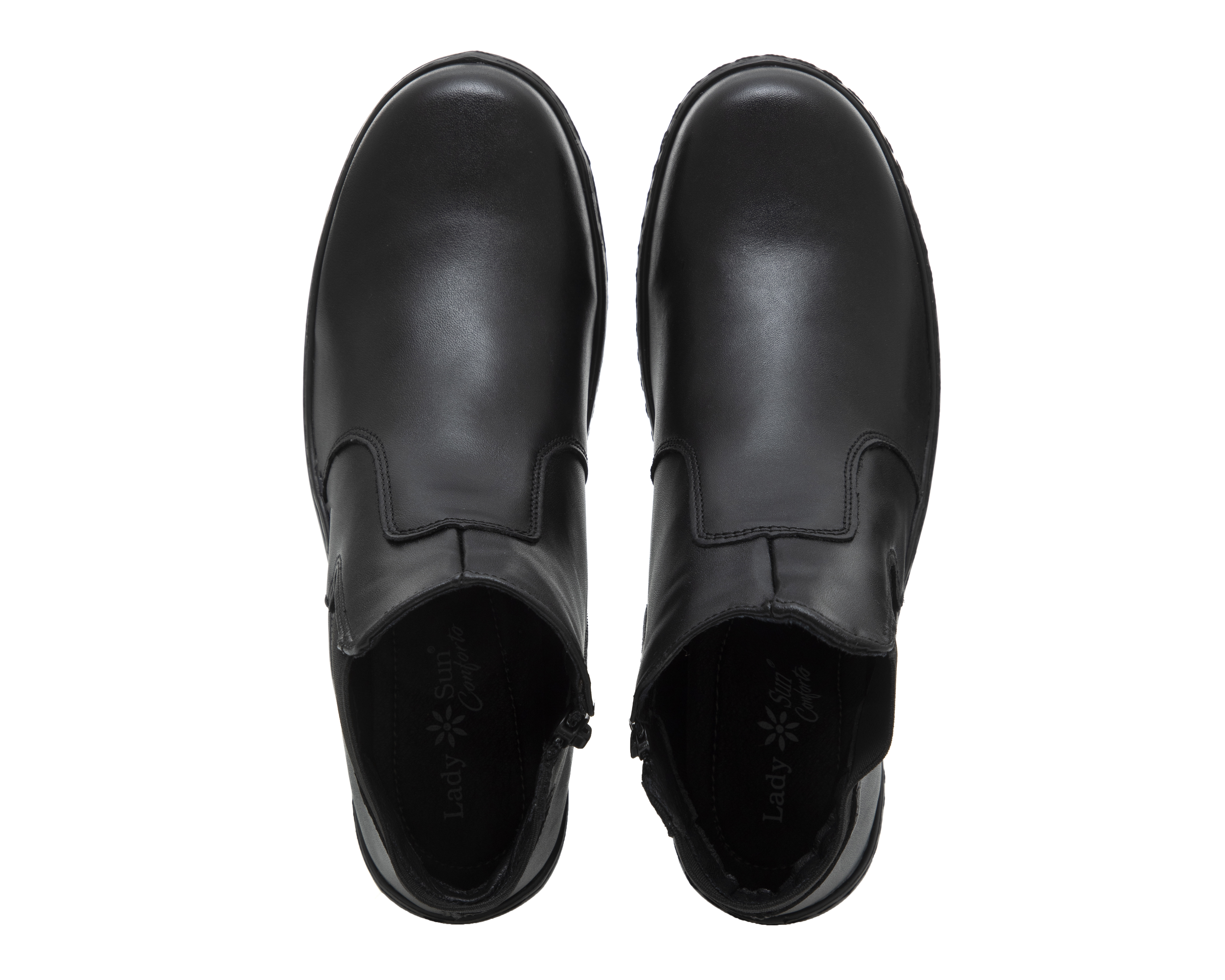 Foto 4 pulgar | Foto 3 | Botas Confort Lady Sun Conforto de Piel para Mujer