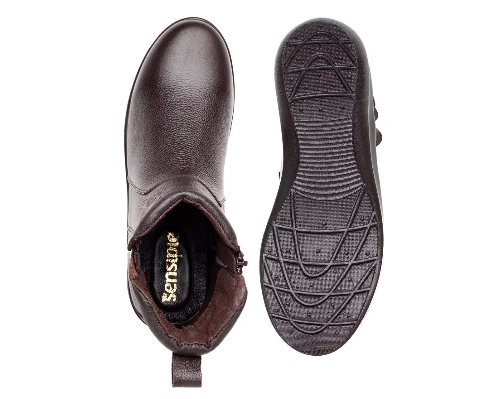 Foto 3 pulgar | Foto 2 | Botas Confort Sensipie de Piel para Mujer