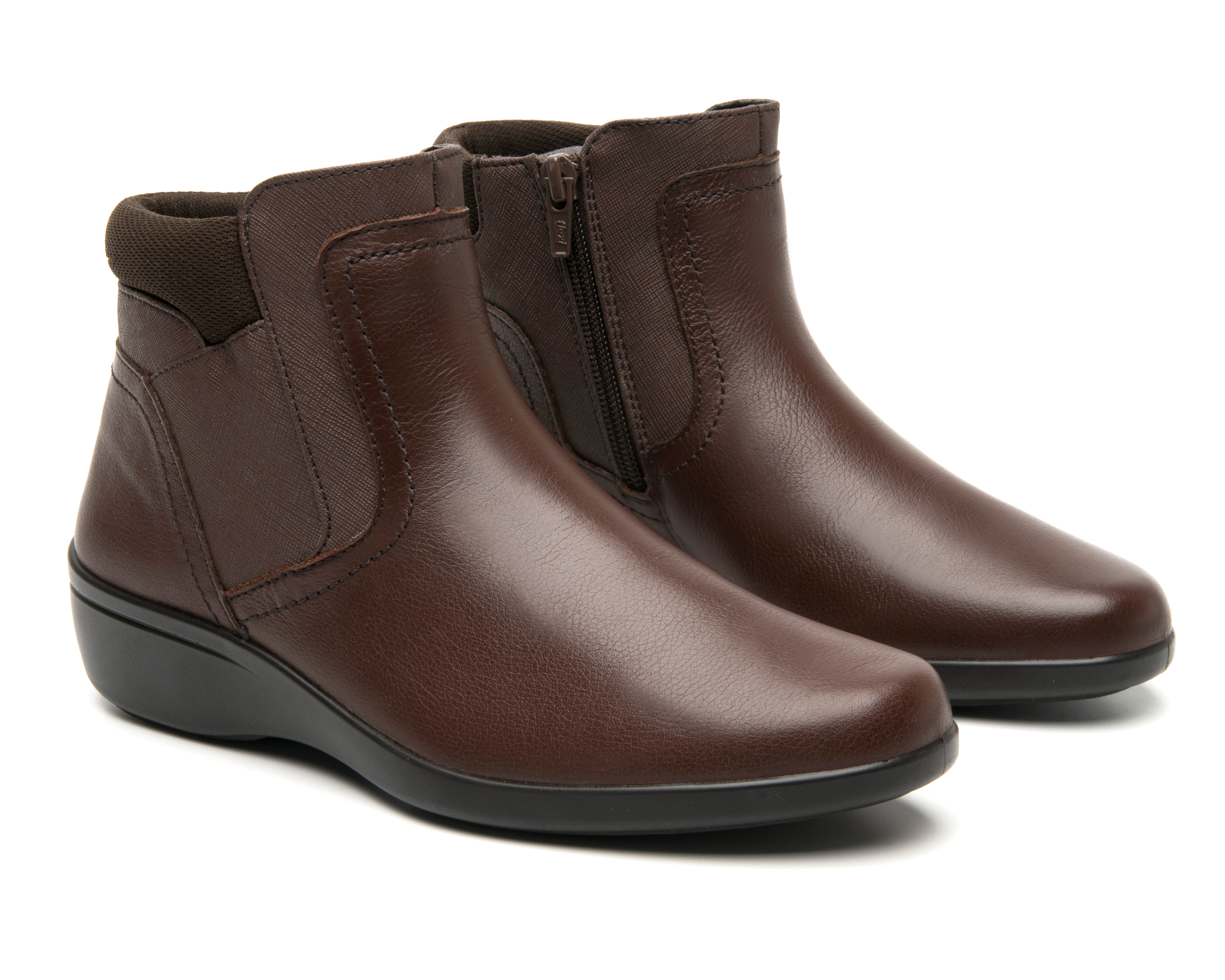 Foto 2 pulgar | Foto 1 | Botas Confort Flexi de Piel para Mujer