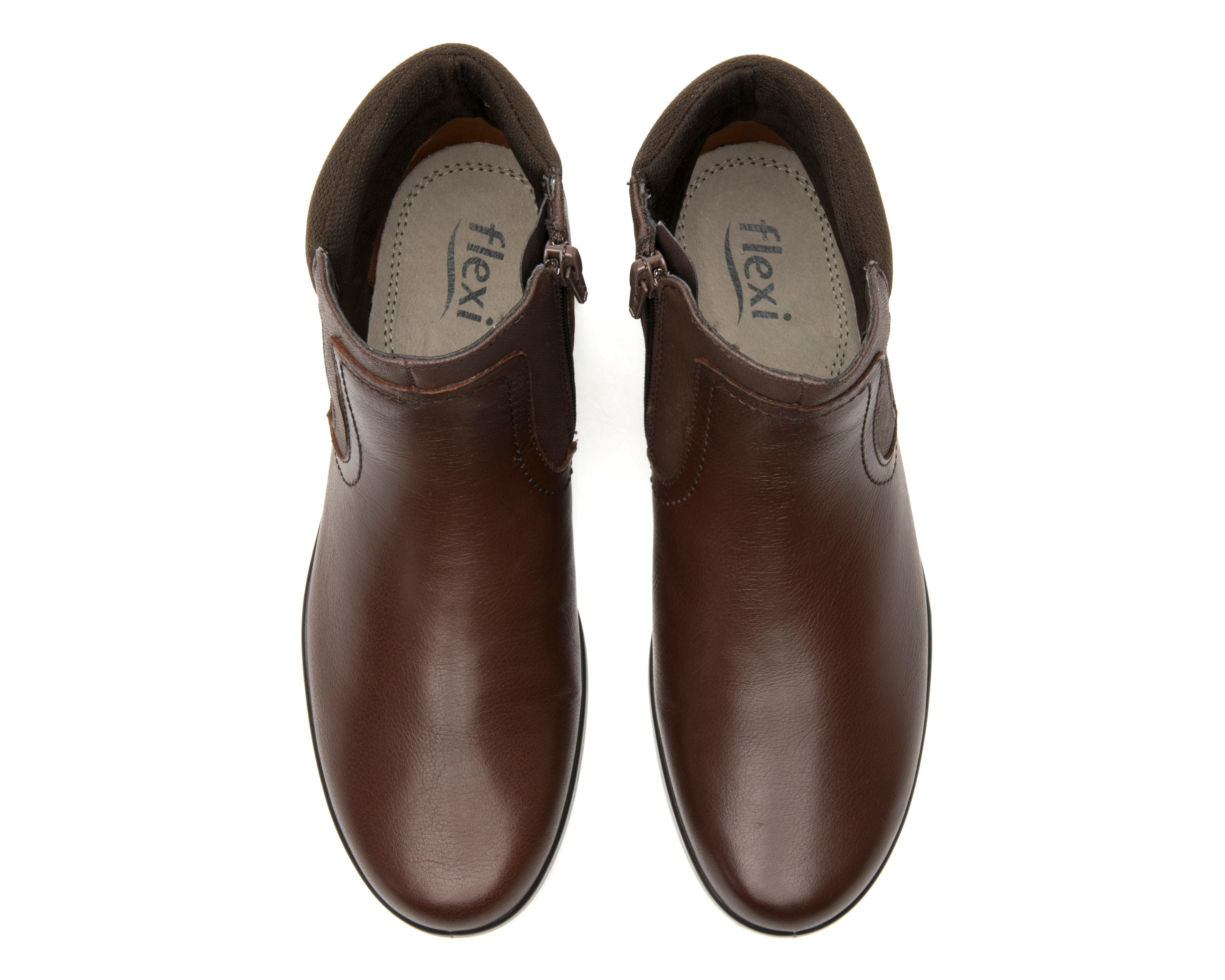 Foto 4 pulgar | Foto 3 | Botas Confort Flexi de Piel para Mujer