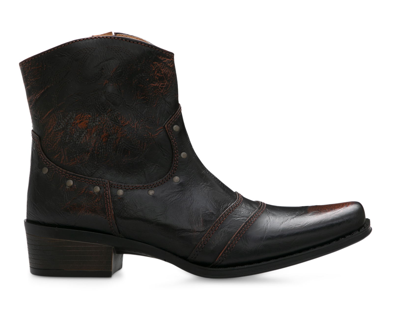 Foto 3 pulgar | Foto 2 | Botas Vaqueras Navajo de Piel para Hombre