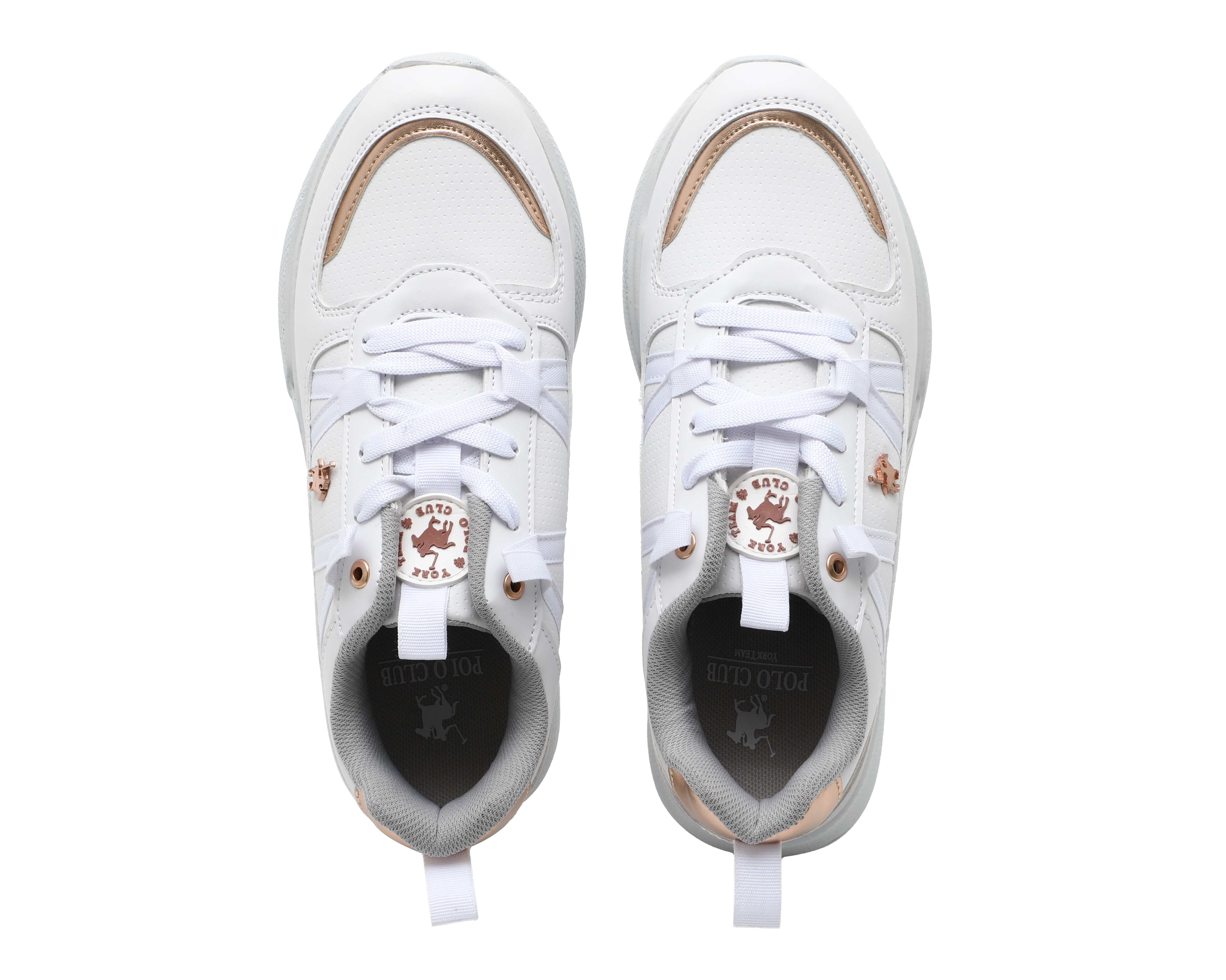 Foto 4 pulgar | Foto 3 | Tenis Casuales York Team Polo Club para Mujer