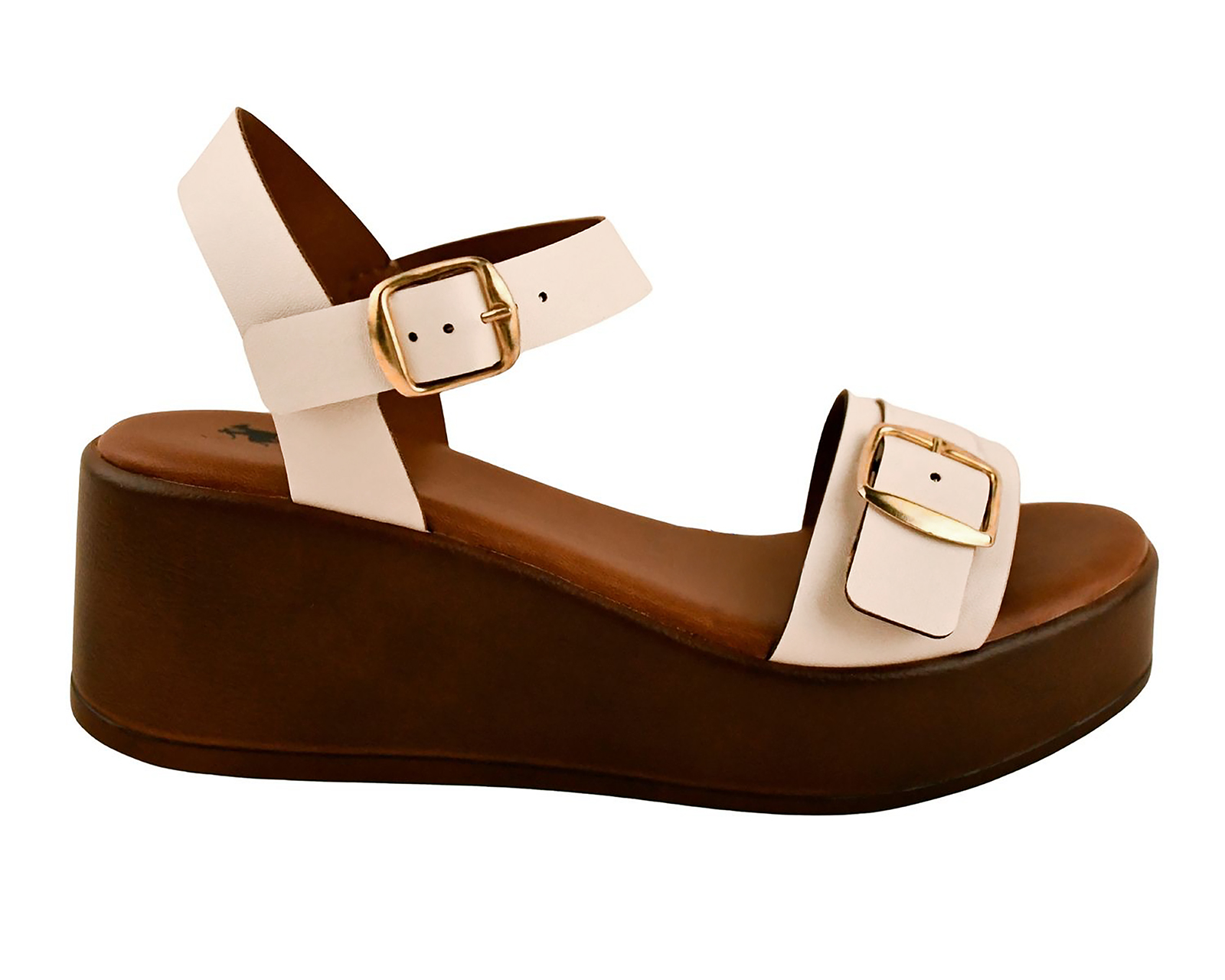 Foto 3 pulgar | Foto 2 | Sandalias de Plataforma York Team Polo Club para Mujer