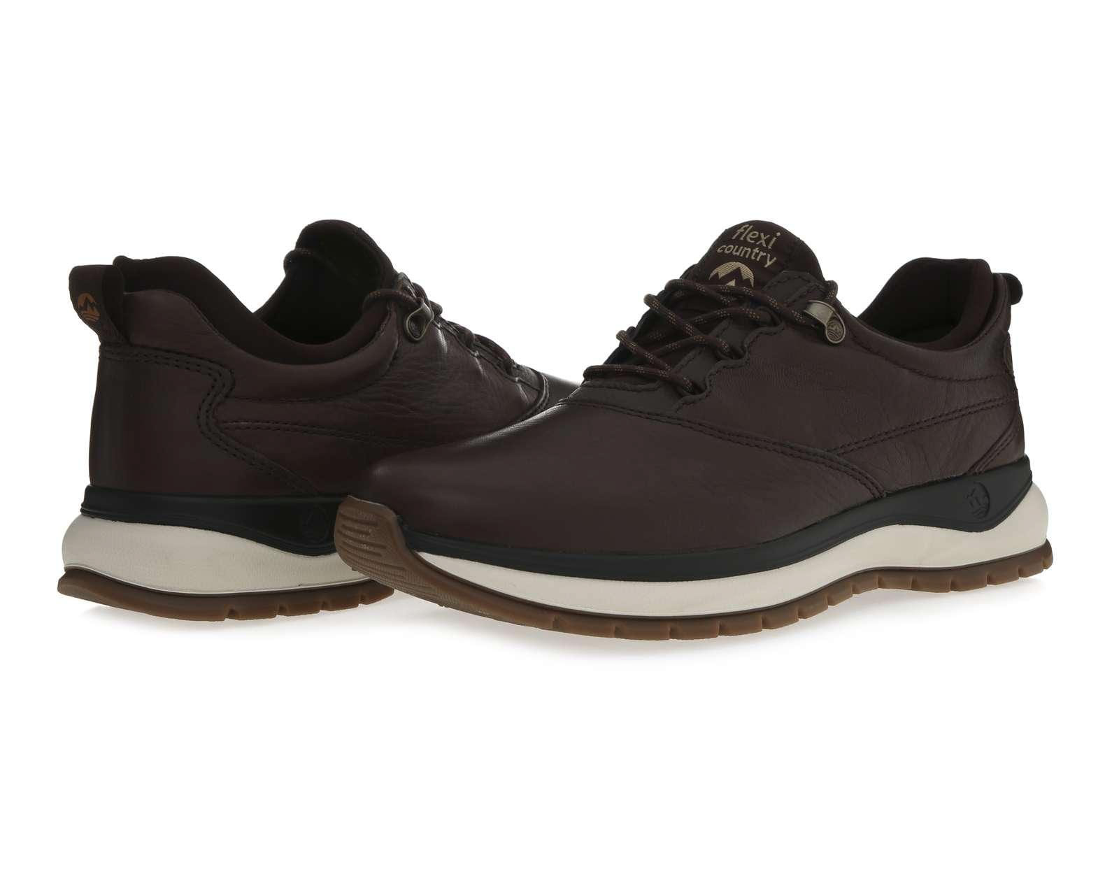 Foto 2 pulgar | Foto 1 | Botas Outdoor Flexi de Piel para Hombre