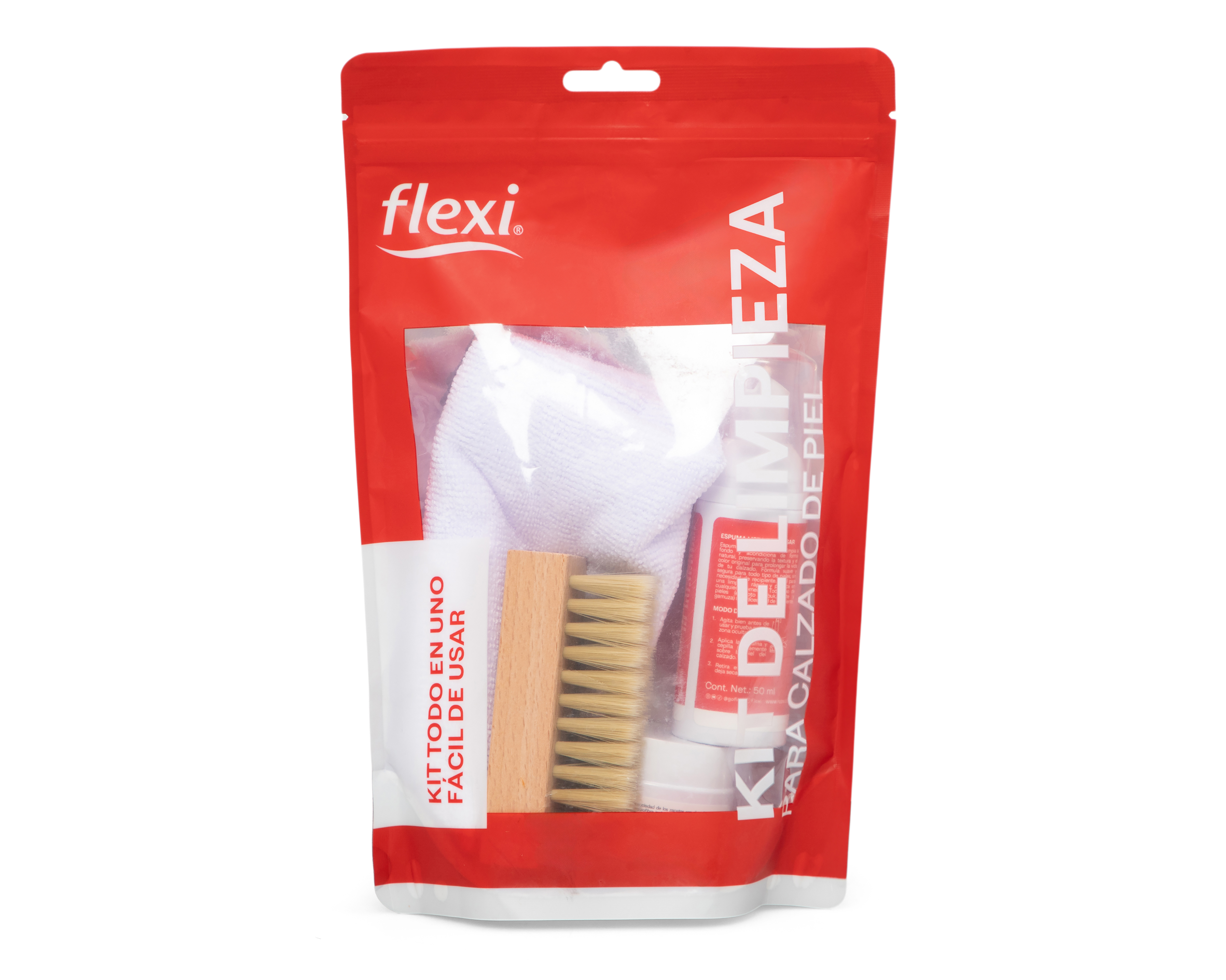 Foto 5 | Foto 5 | Kit para Limpieza de Calzado Flexi 4 Piezas