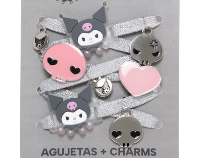 Foto 2 | Foto 2 | Agujetas con Charms Kuromi