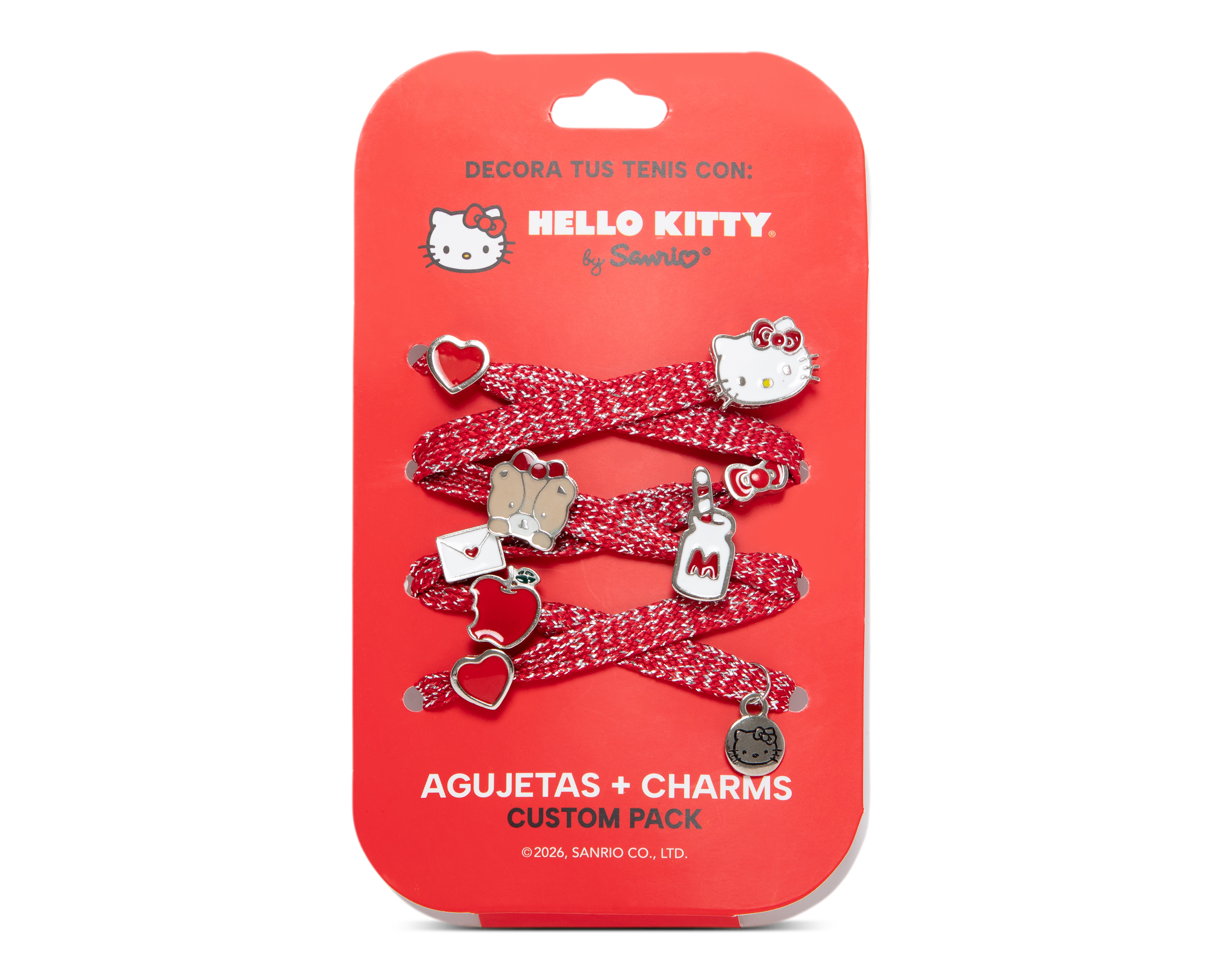 Foto 3 | Foto 3 | Agujetas con Charms Hello Kitty