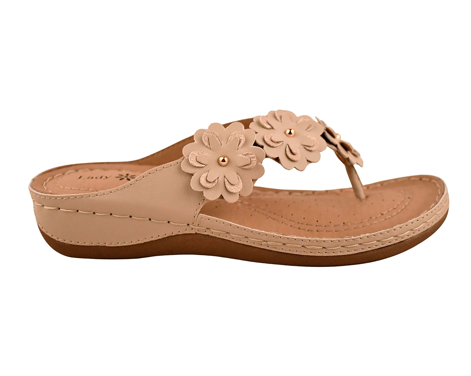 Foto 3 pulgar | Foto 2 | Sandalias Confort Lady Sun Conforto para Mujer