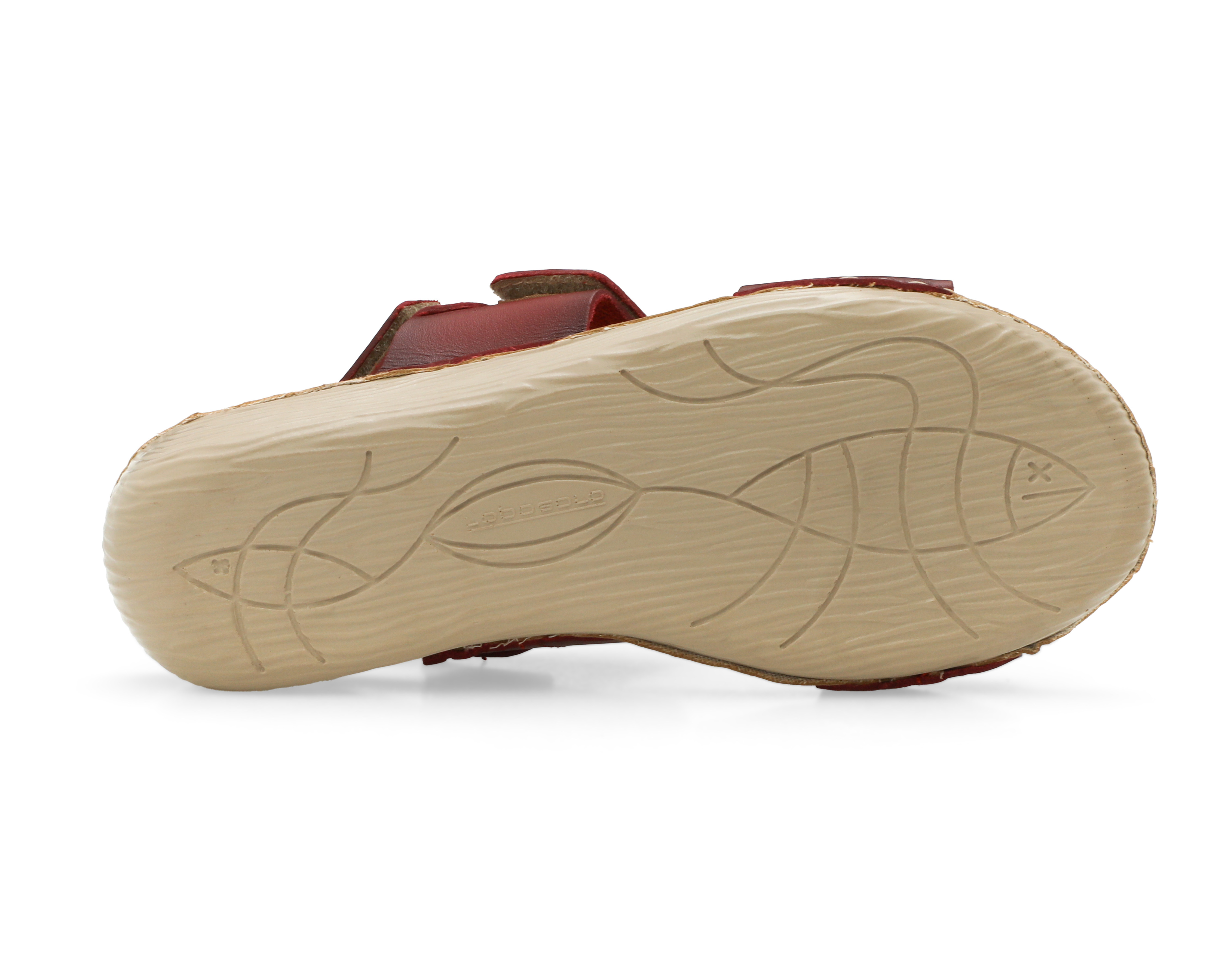 Foto 5 pulgar | Foto 4 | Sandalias Confort Lobo Solo de Piel para Mujer