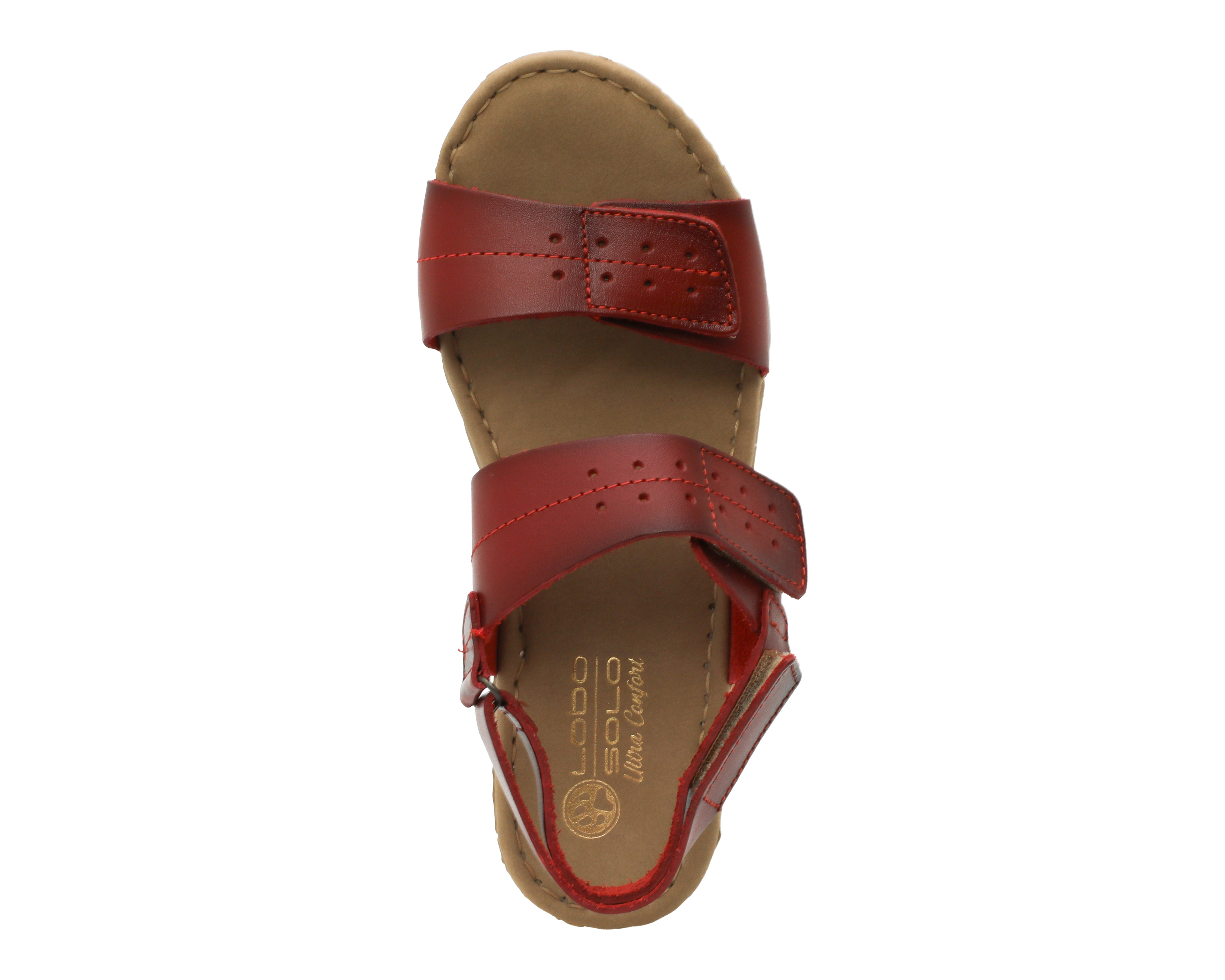 Foto 5 | Foto 5 | Sandalias Confort Lobo Solo de Piel para Mujer