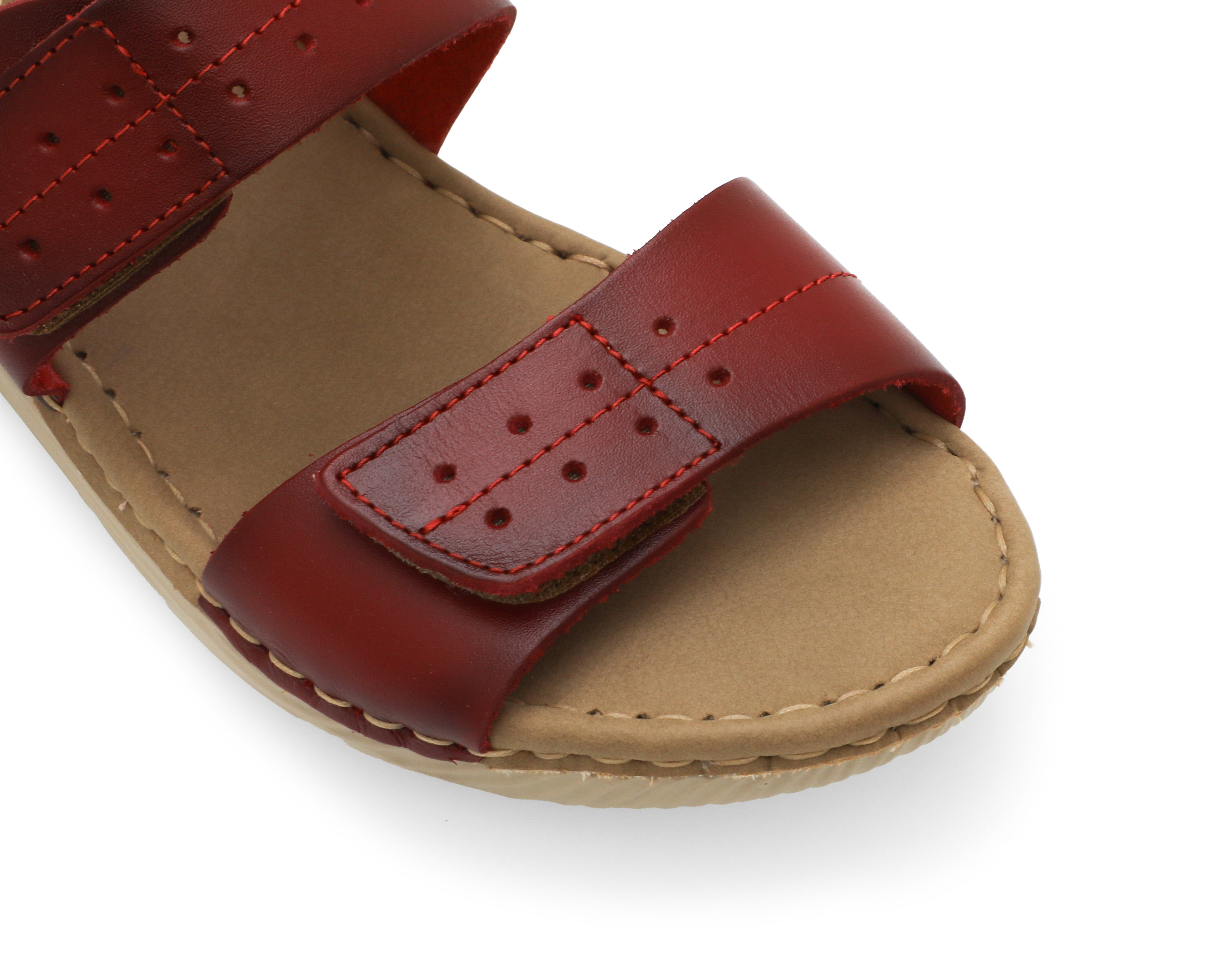 Foto 6 | Foto 6 | Sandalias Confort Lobo Solo de Piel para Mujer