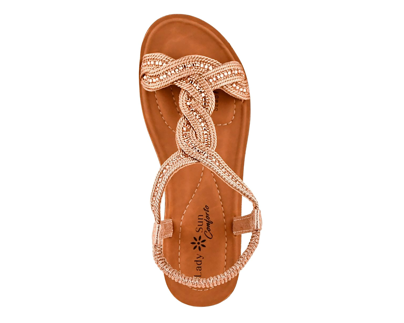 Foto 6 pulgar | Foto 5 | Sandalias Confort Lady Sun Conforto para Mujer
