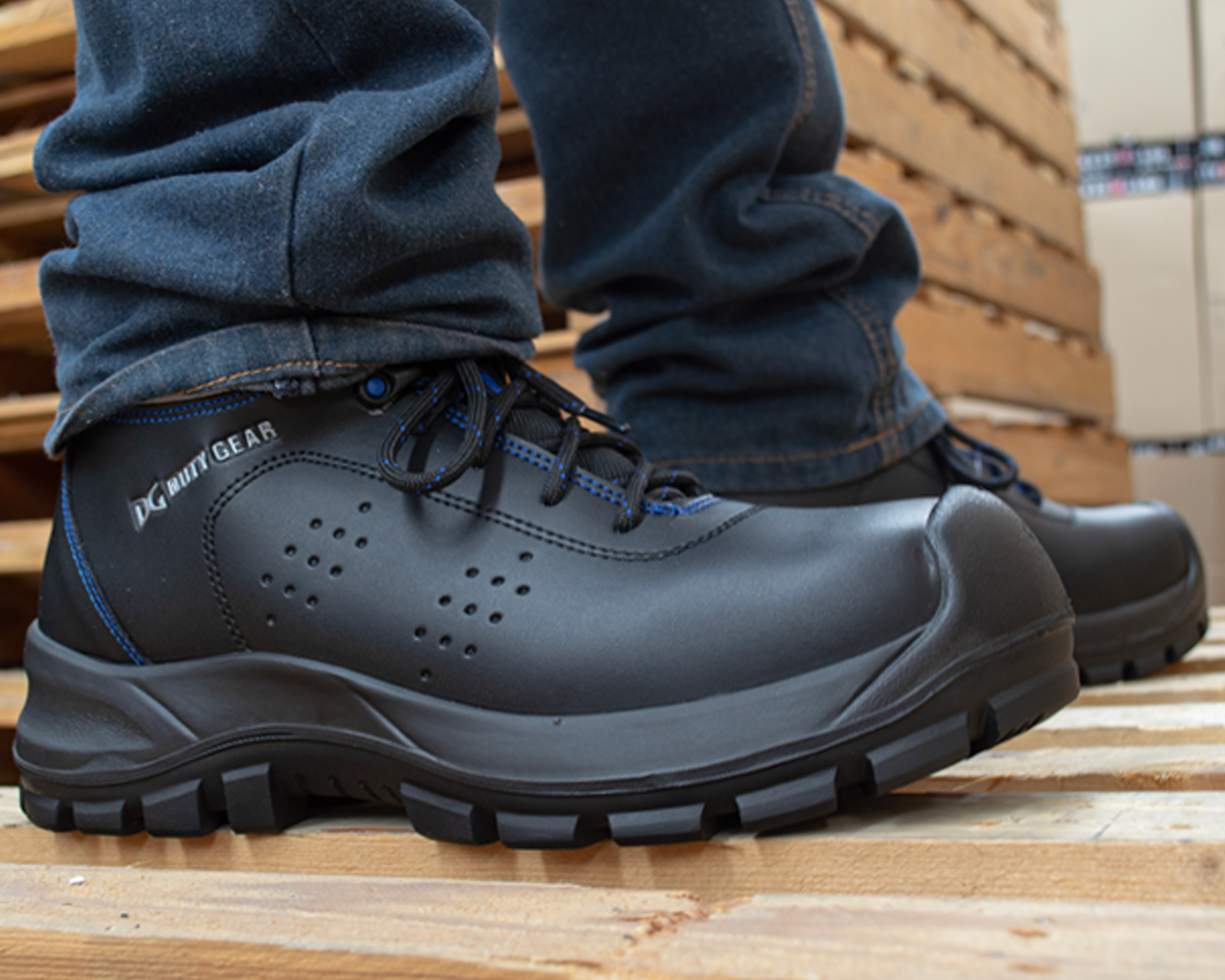 Foto 8 pulgar | Foto 7 | Botas de Trabajo Duty Gear de Piel para Hombre