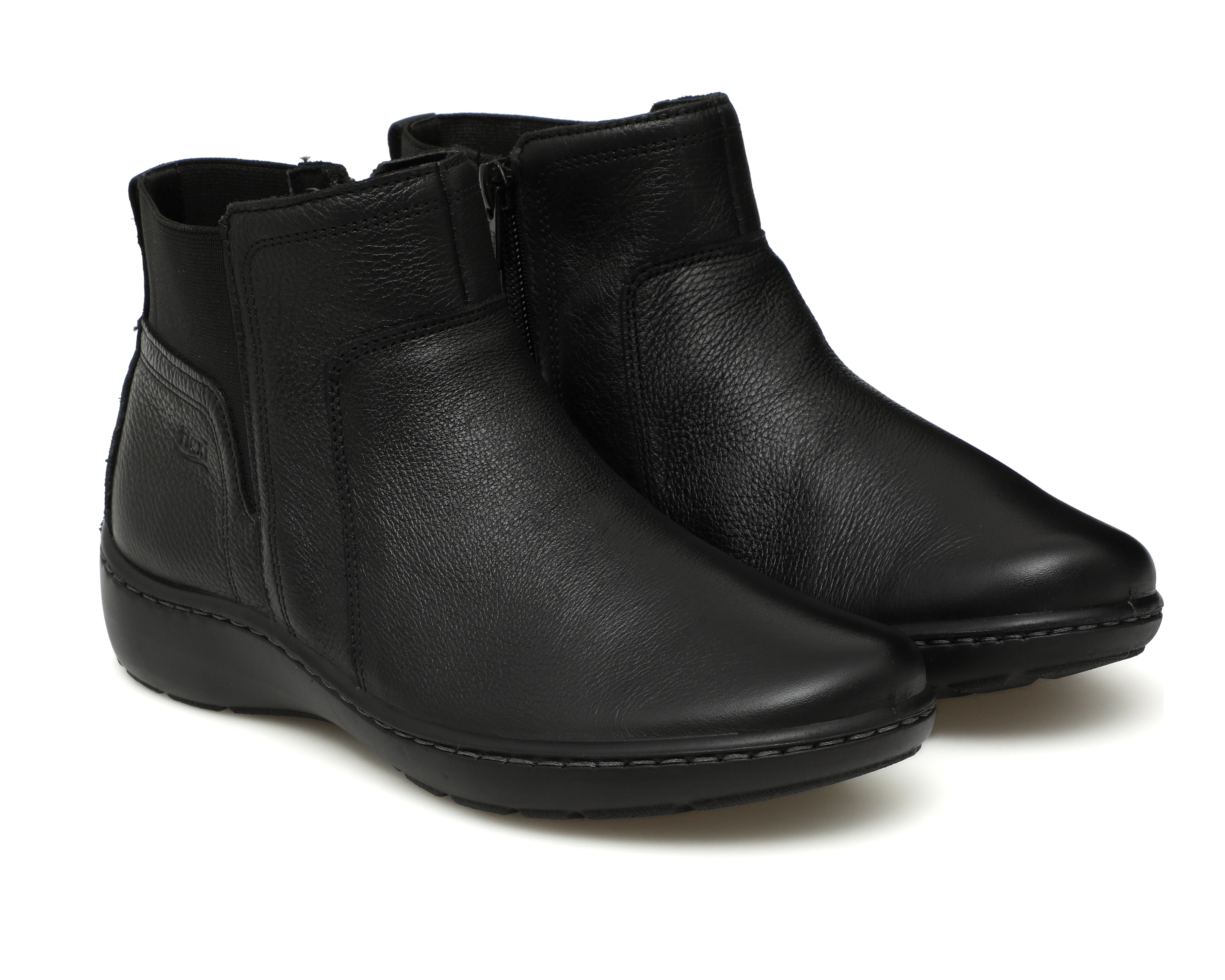 Foto 1 | Foto 1 | Botines Confort Flexi Koral de Piel para Mujer