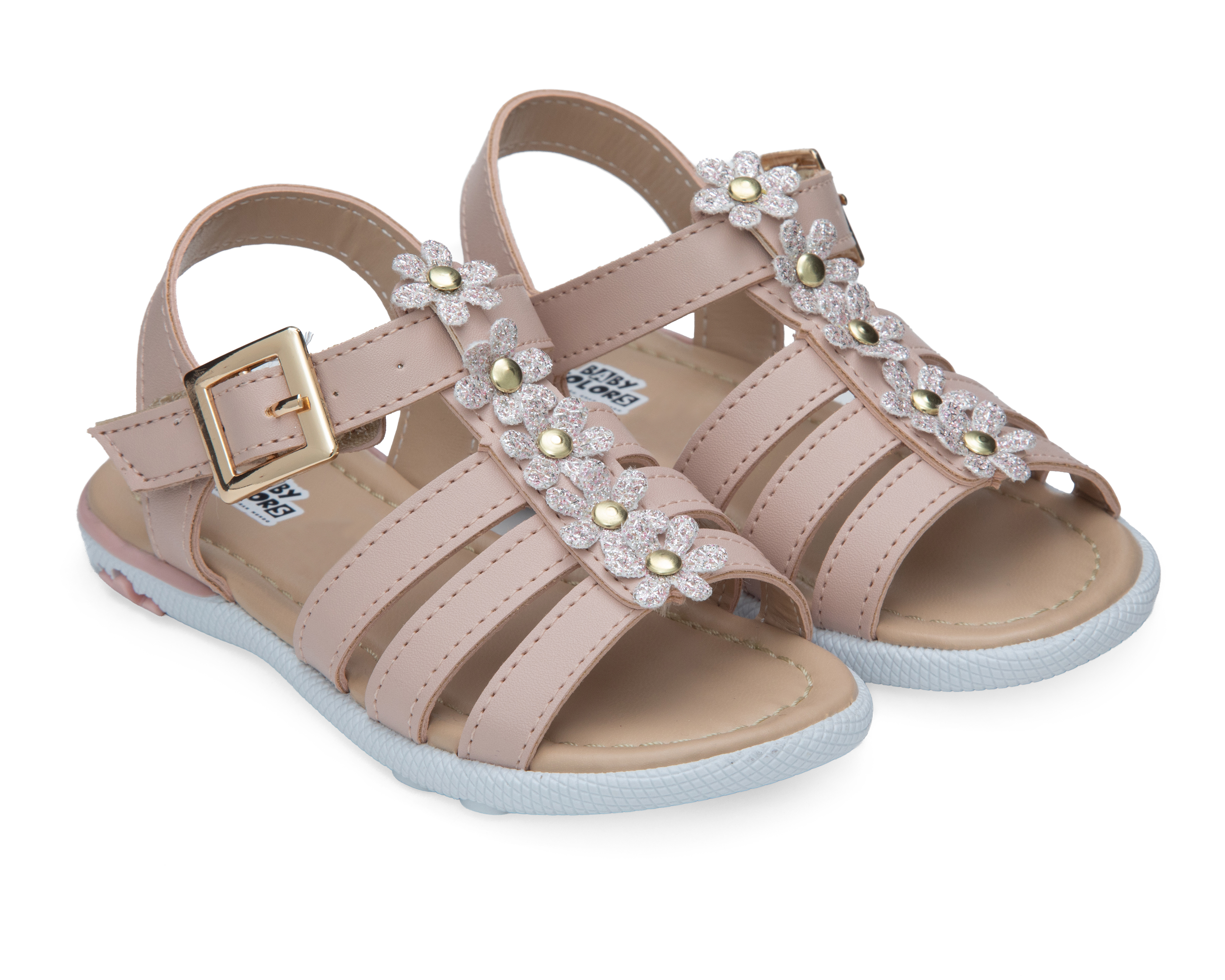 Sandalias Baby Colors para Bebé Niña