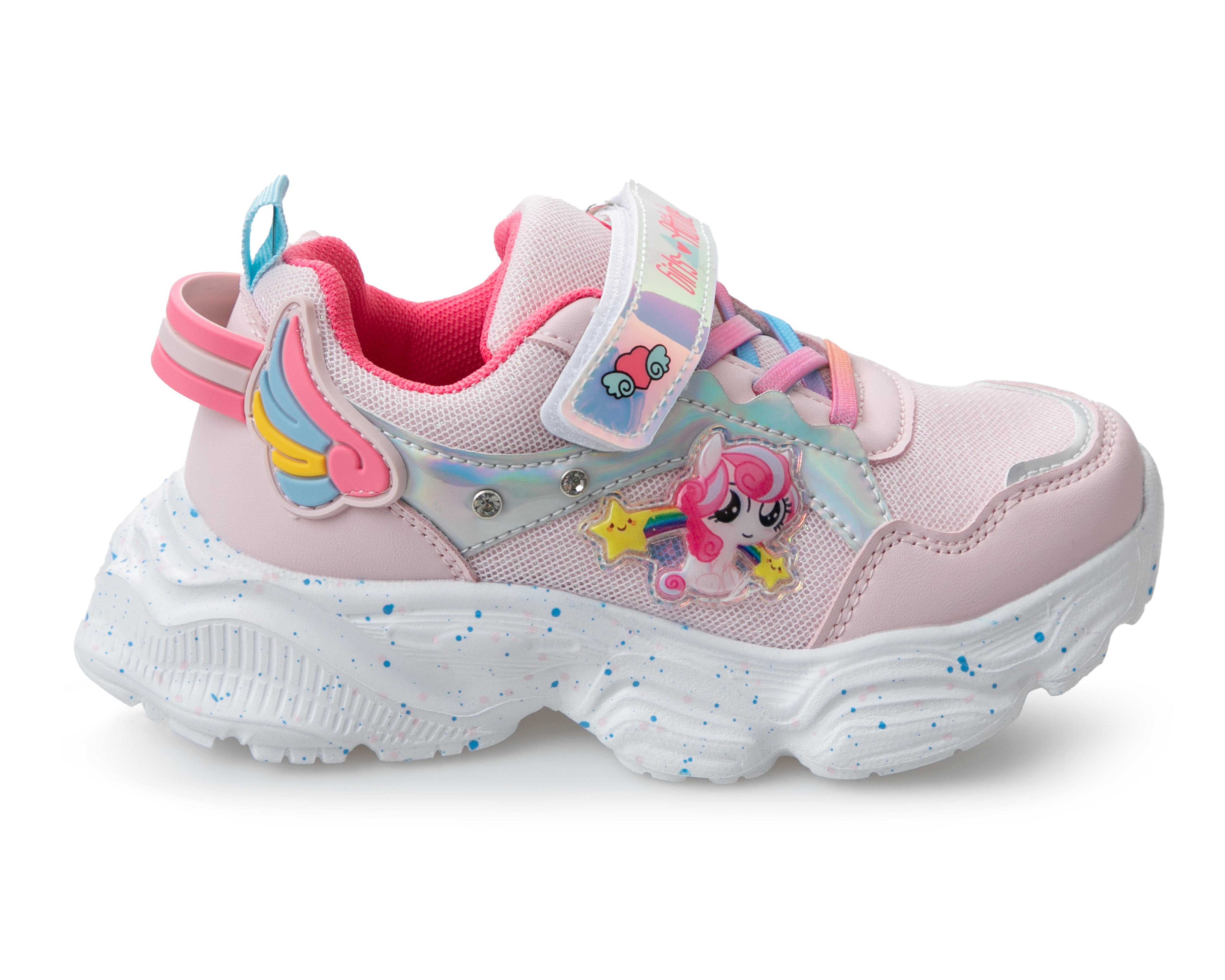 Foto 3 pulgar | Foto 2 | Tenis Casuales Girls Attitude Pinkie para Niña