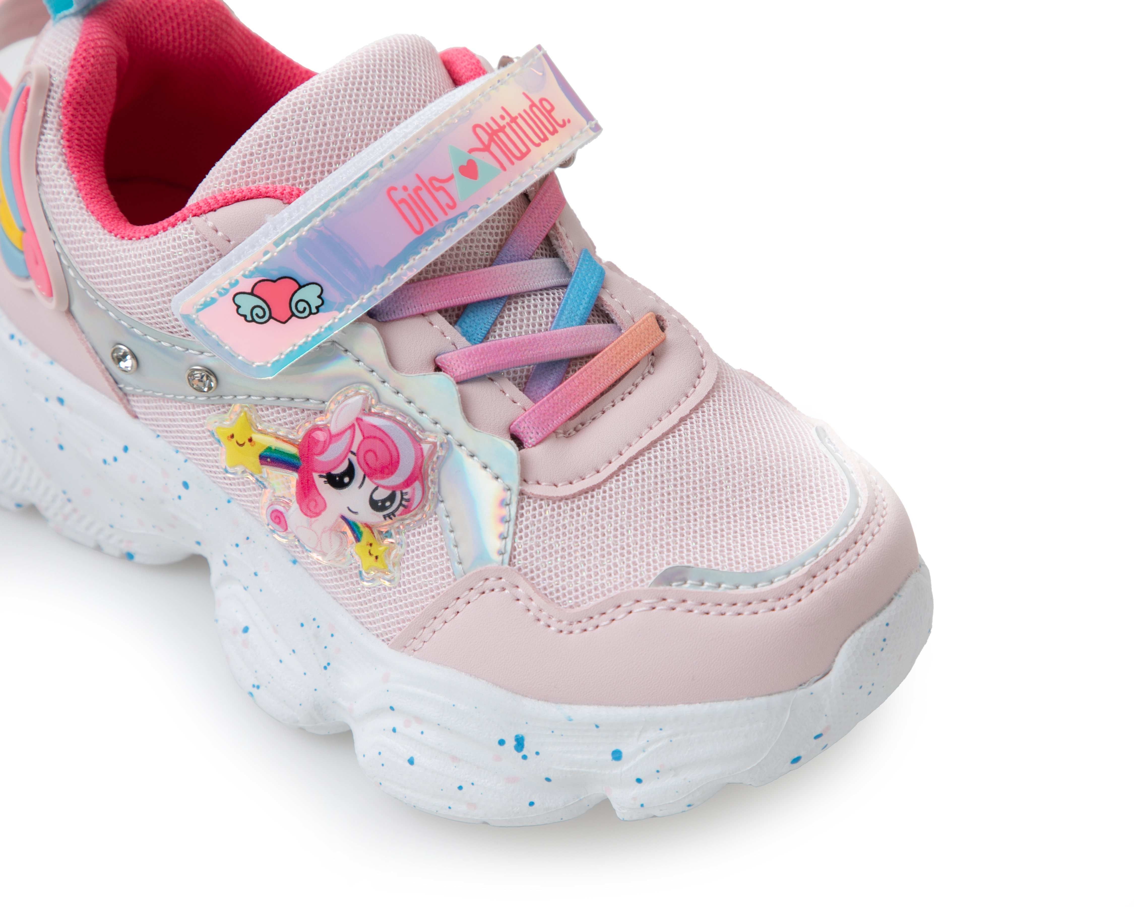 Foto 6 | Foto 6 | Tenis Casuales Girls Attitude Pinkie para Niña