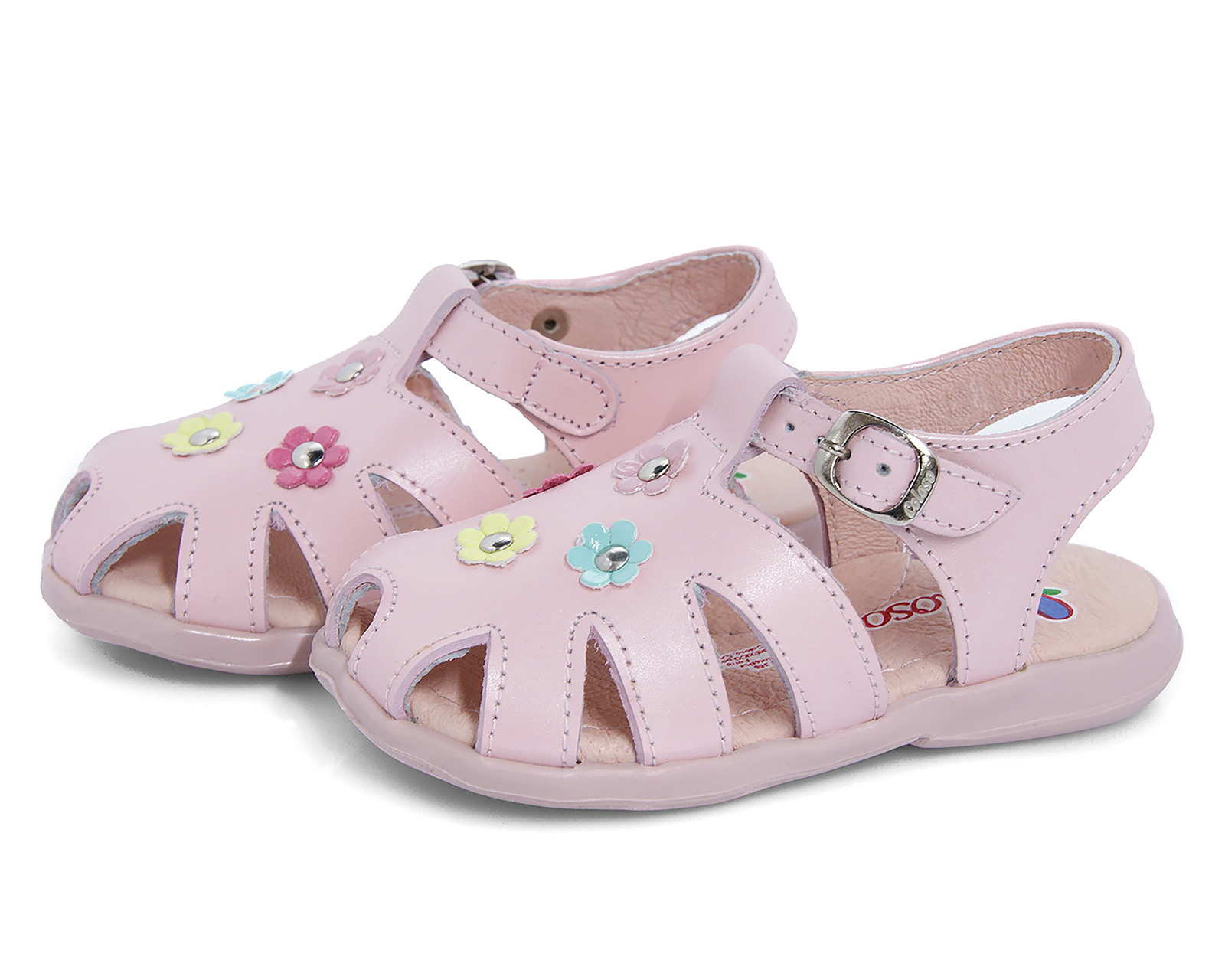 Sandalias Coloso de Piel para Bebé Niña