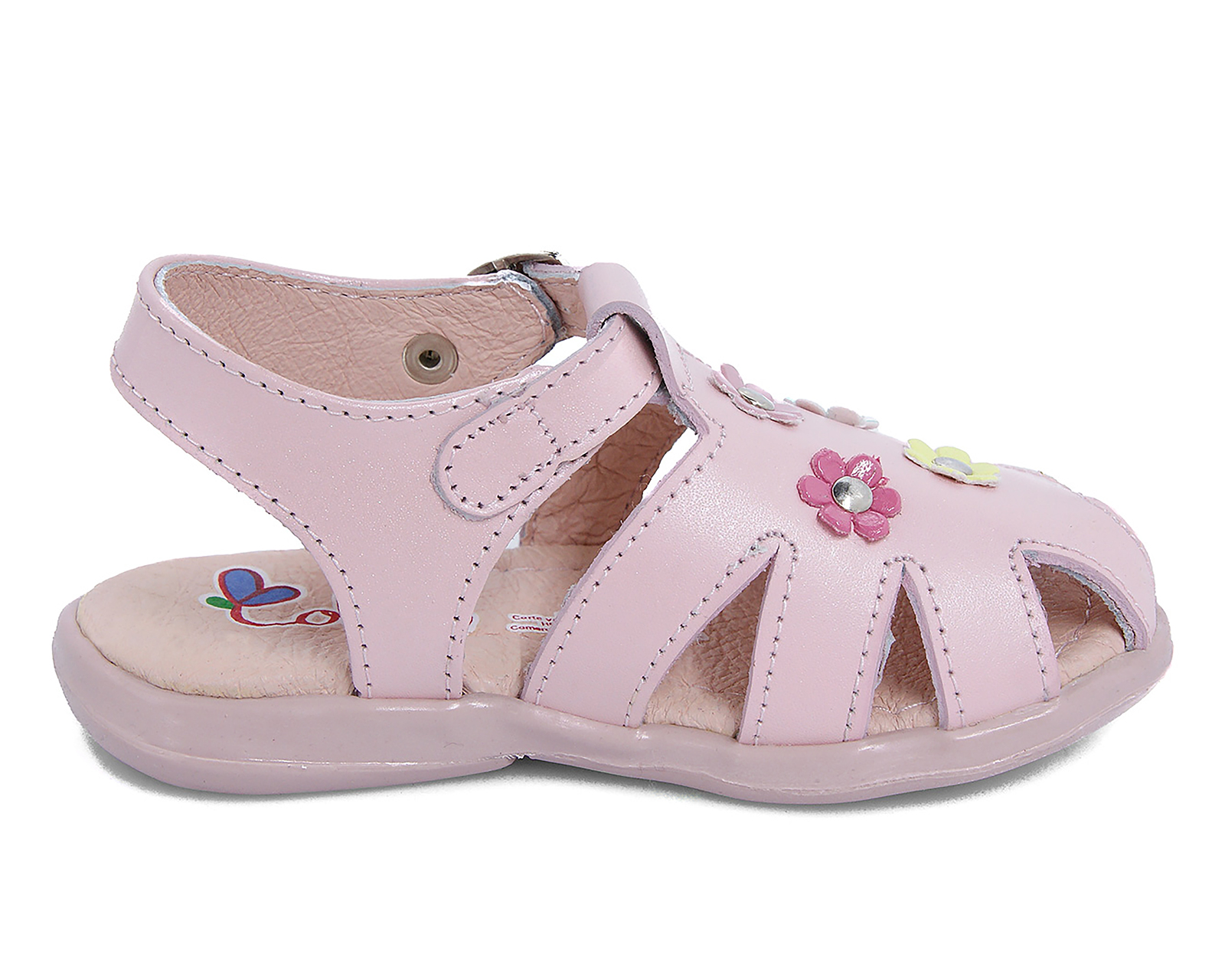 Foto 3 pulgar | Foto 2 | Sandalias Coloso de Piel para Bebé Niña