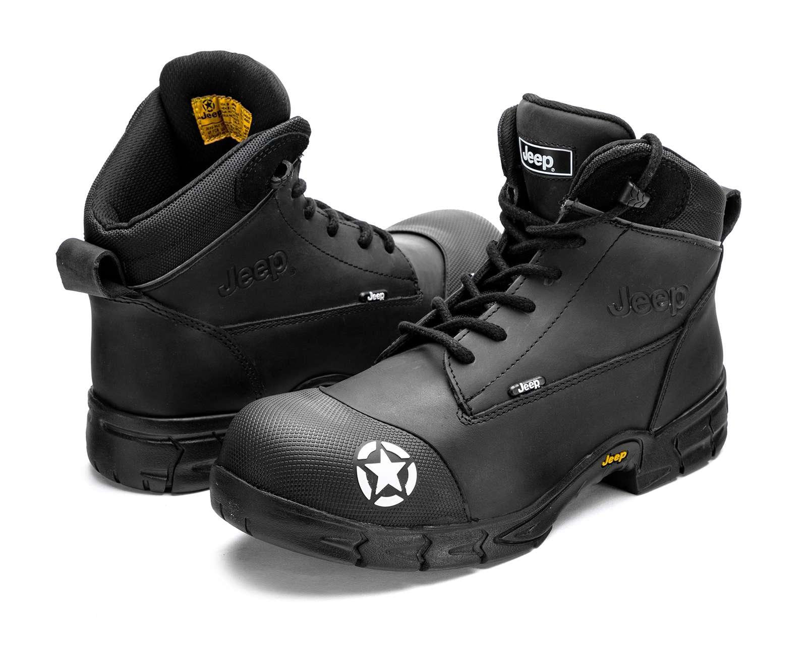 Foto 1 | Foto 1 | Botas de Trabajo Jeep de Piel para Hombre