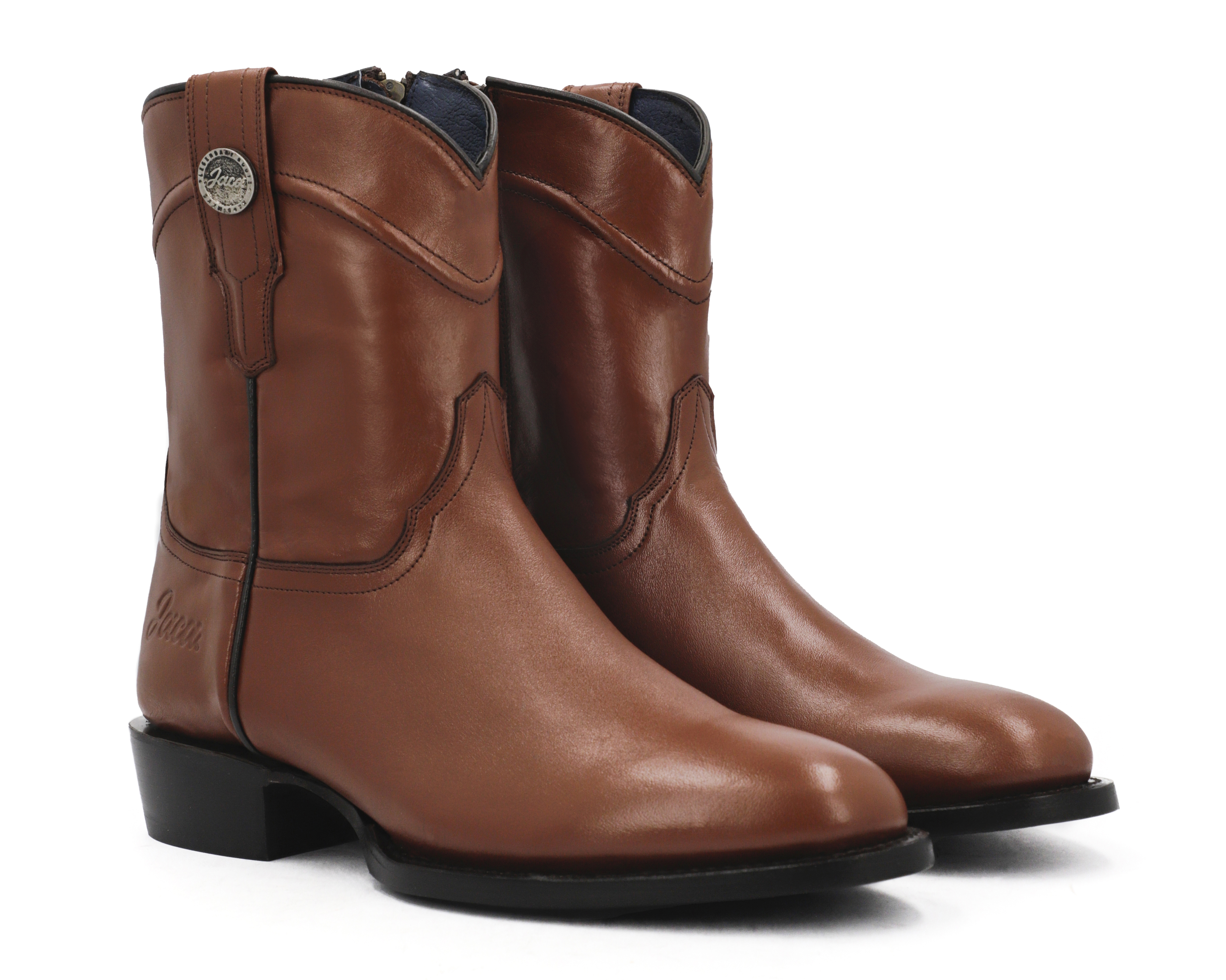 Foto 2 pulgar | Foto 1 | Botas Vaqueras Jaca Max de Piel para Hombre