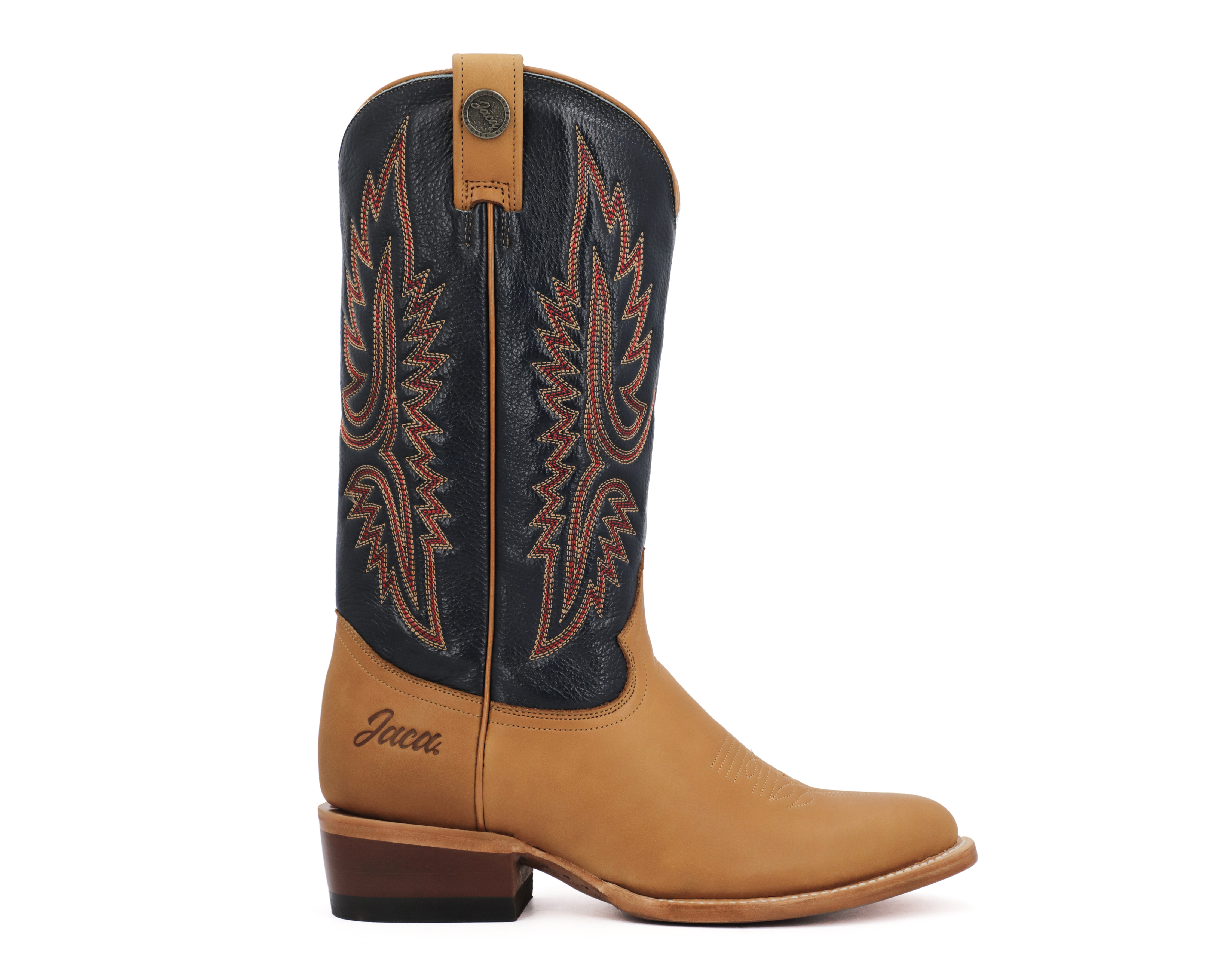 Foto 3 pulgar | Foto 2 | Botas Vaqueras Jaca Azteca Sierra Azul de Piel para Hombre