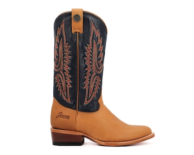 Foto 2 | Foto 2 | Botas Vaqueras Jaca Azteca Sierra Azul de Piel para Hombre