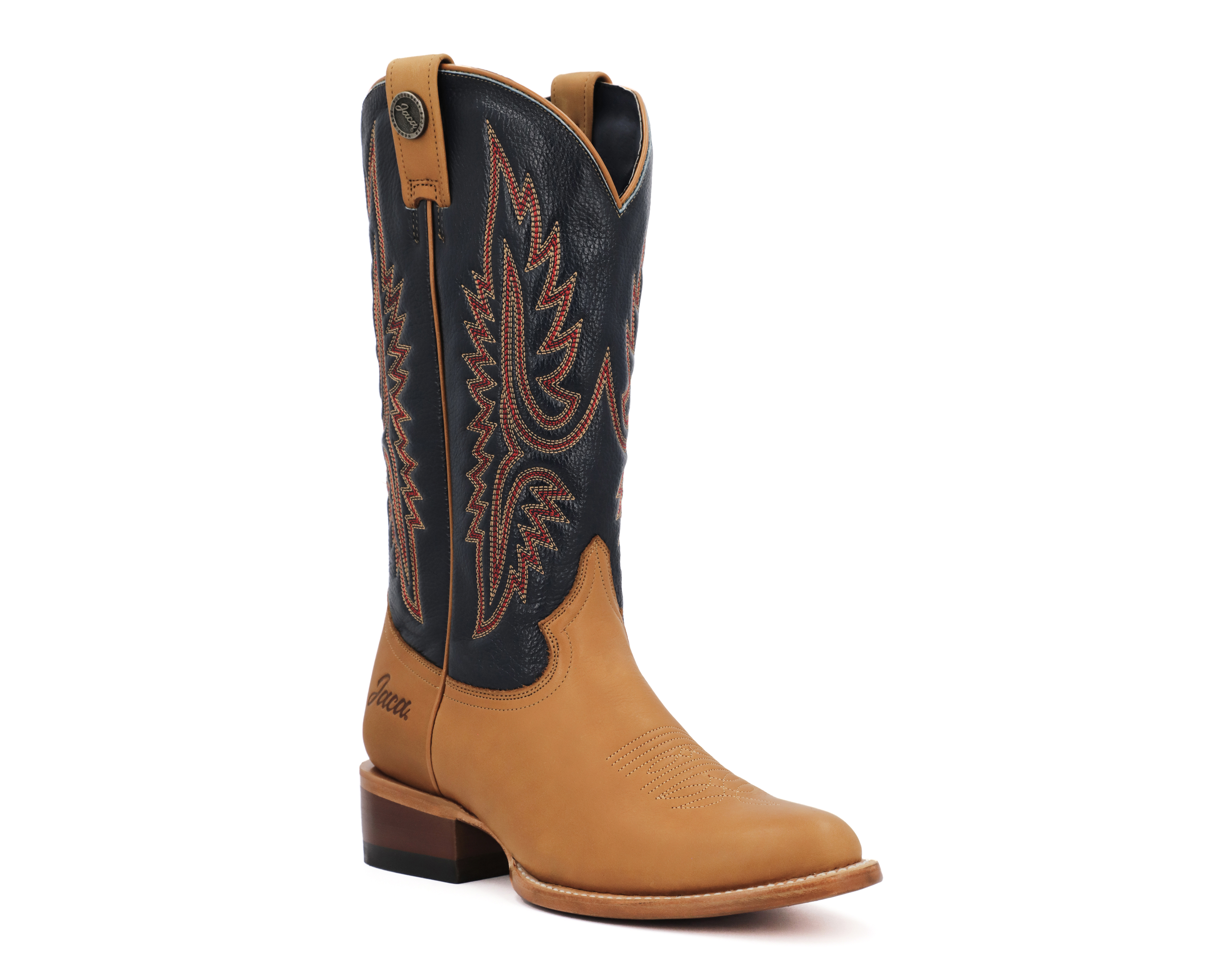 Foto 4 pulgar | Foto 3 | Botas Vaqueras Jaca Azteca Sierra Azul de Piel para Hombre