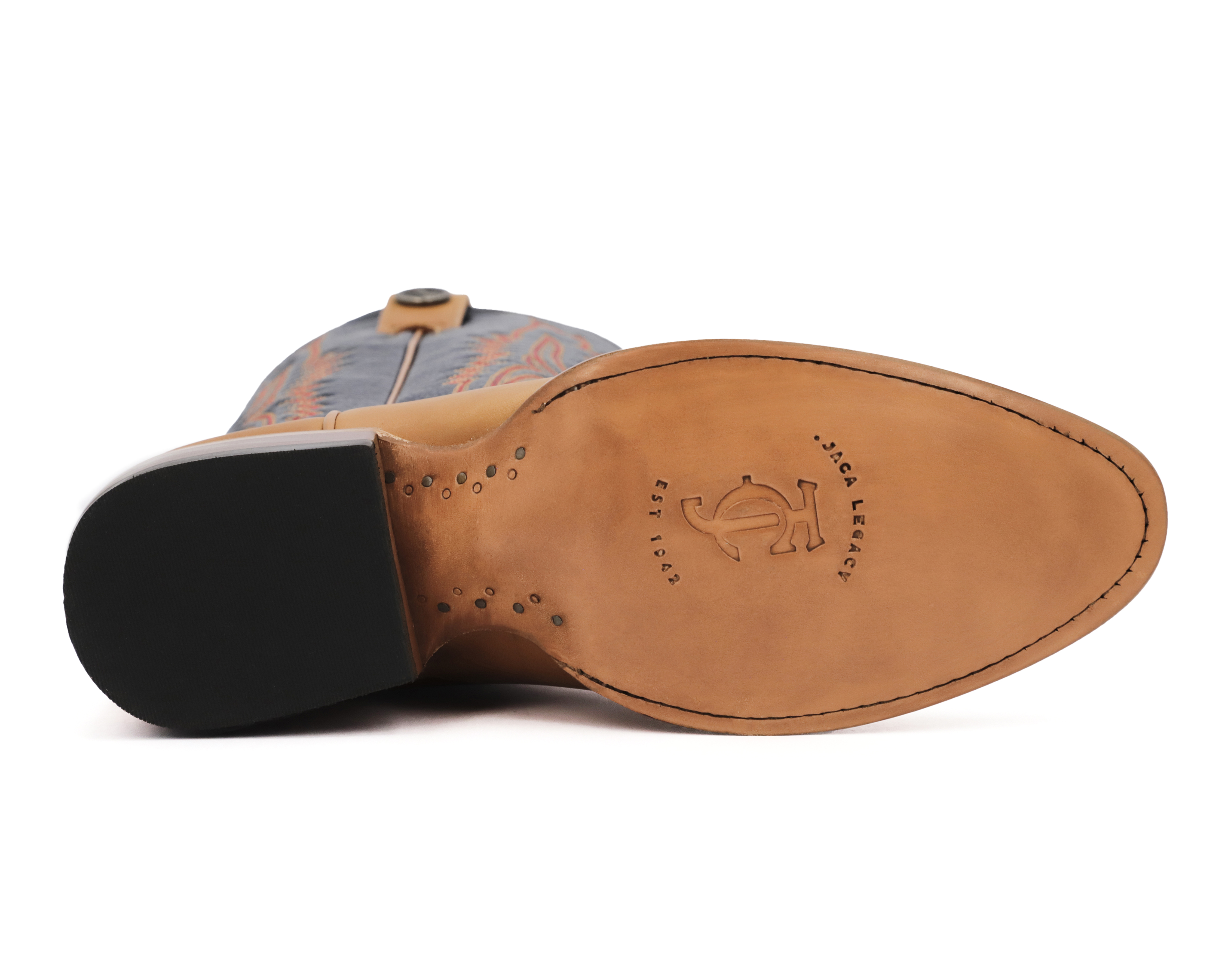 Foto 5 pulgar | Foto 4 | Botas Vaqueras Jaca Azteca Sierra Azul de Piel para Hombre