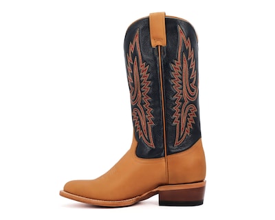 Foto 5 | Foto 5 | Botas Vaqueras Jaca Azteca Sierra Azul de Piel para Hombre