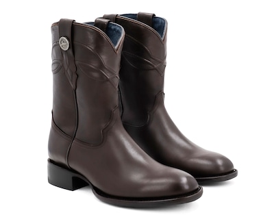 Foto 1 | Foto 1 | Botas Vaqueras Jaca Arizona Café de Piel para Hombre