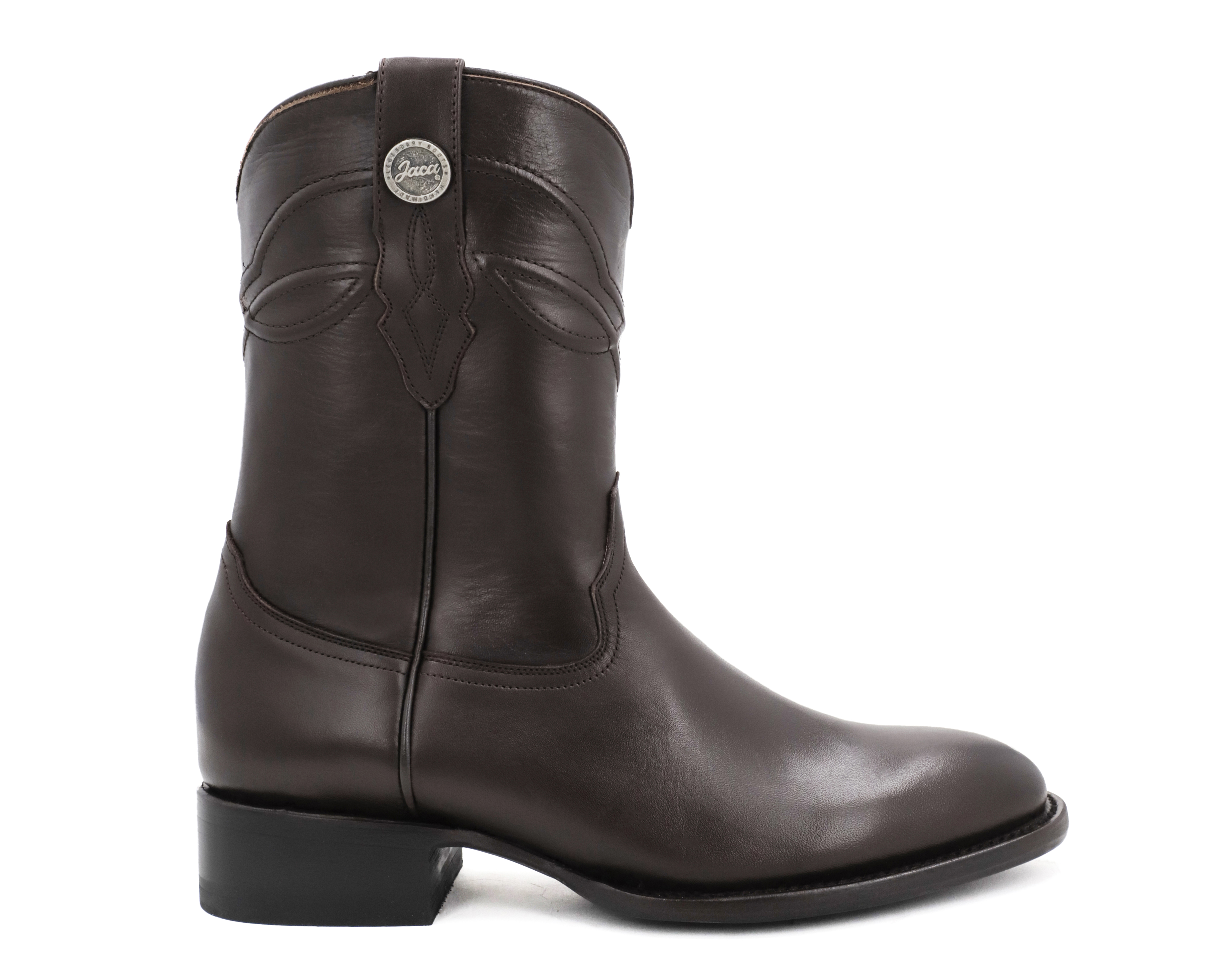 Foto 3 pulgar | Foto 2 | Botas Vaqueras Jaca Arizona Café de Piel para Hombre