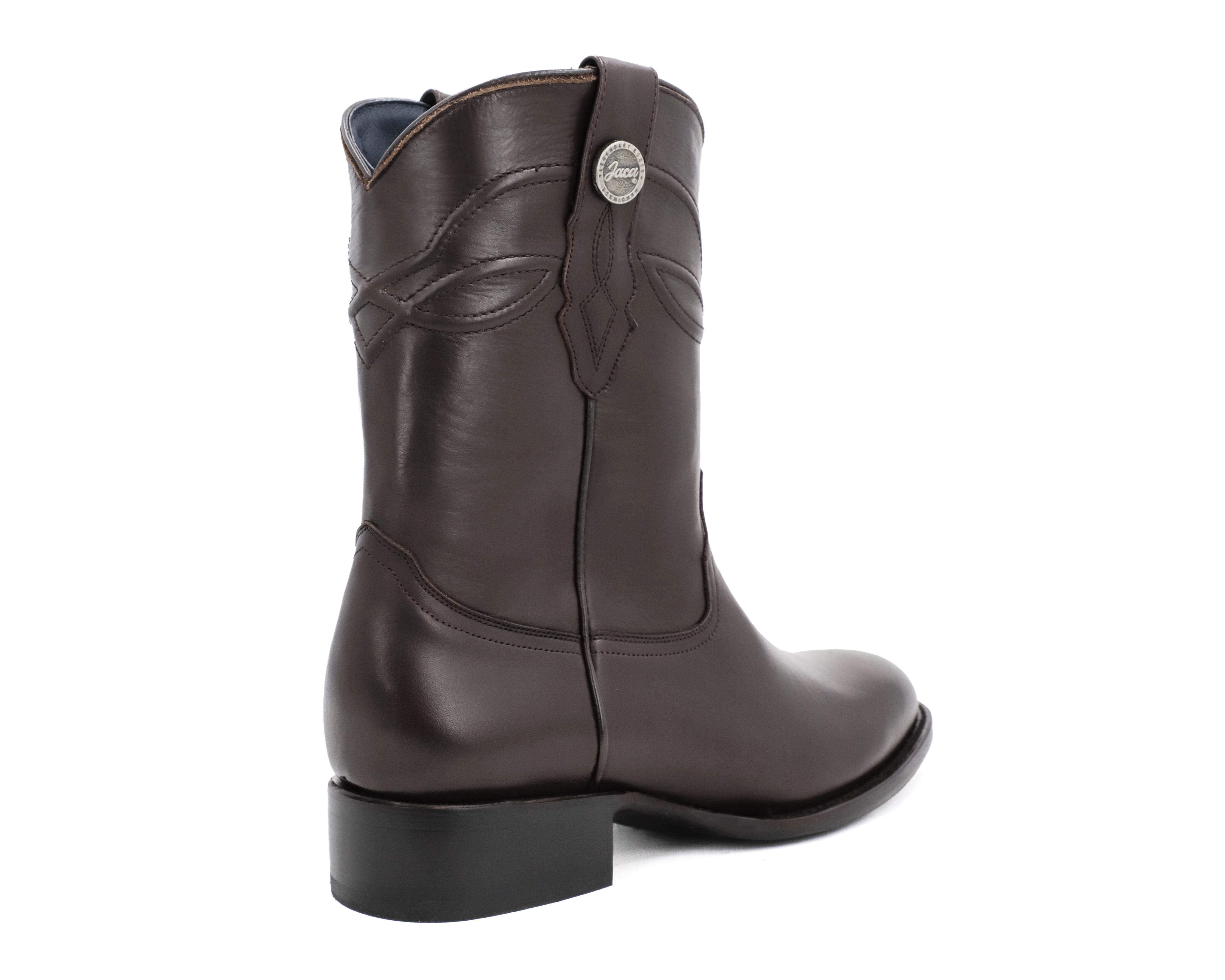 Foto 4 pulgar | Foto 3 | Botas Vaqueras Jaca Arizona Café de Piel para Hombre