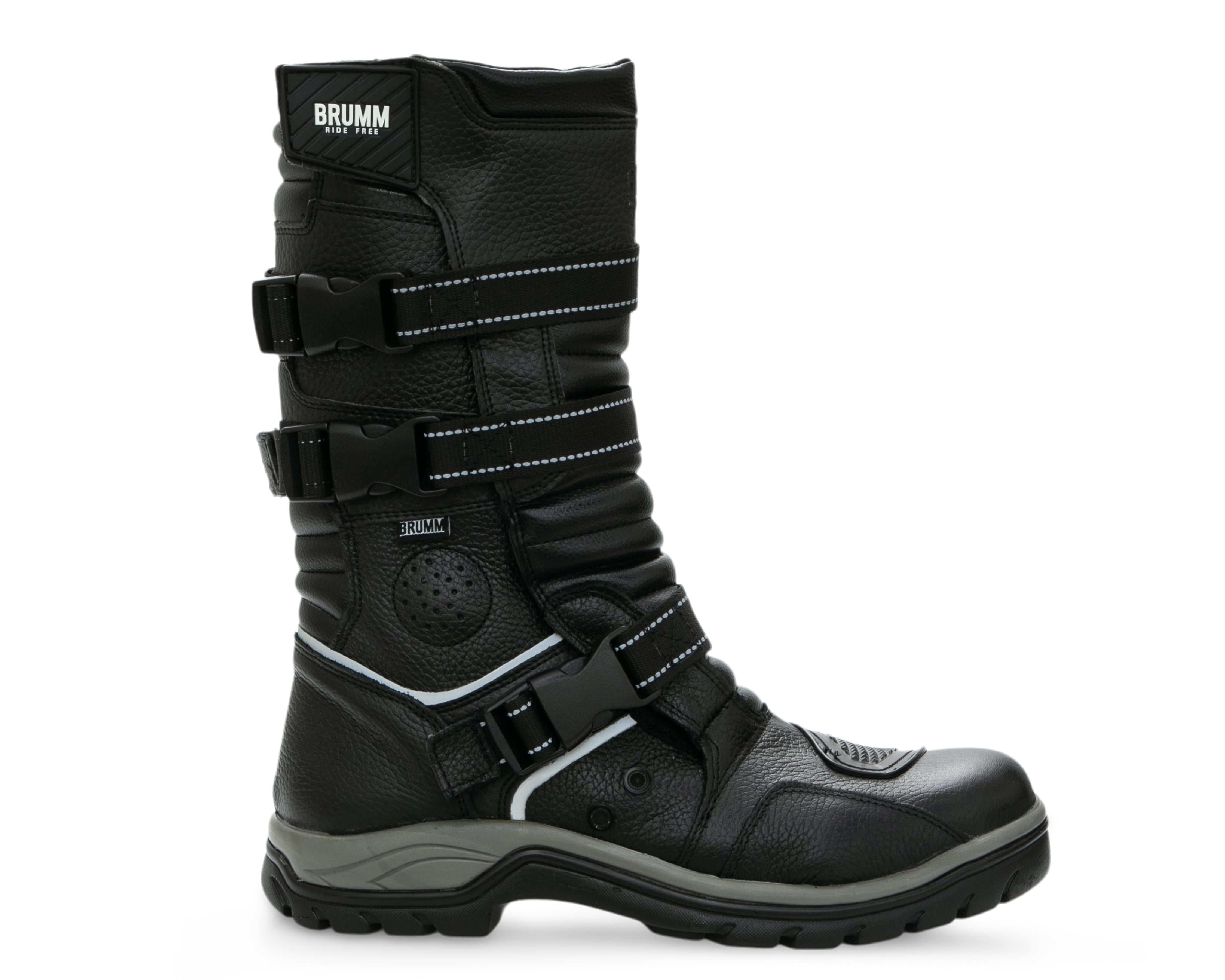 Foto 3 pulgar | Foto 2 | Botas Biker Brumm de Piel para Hombre