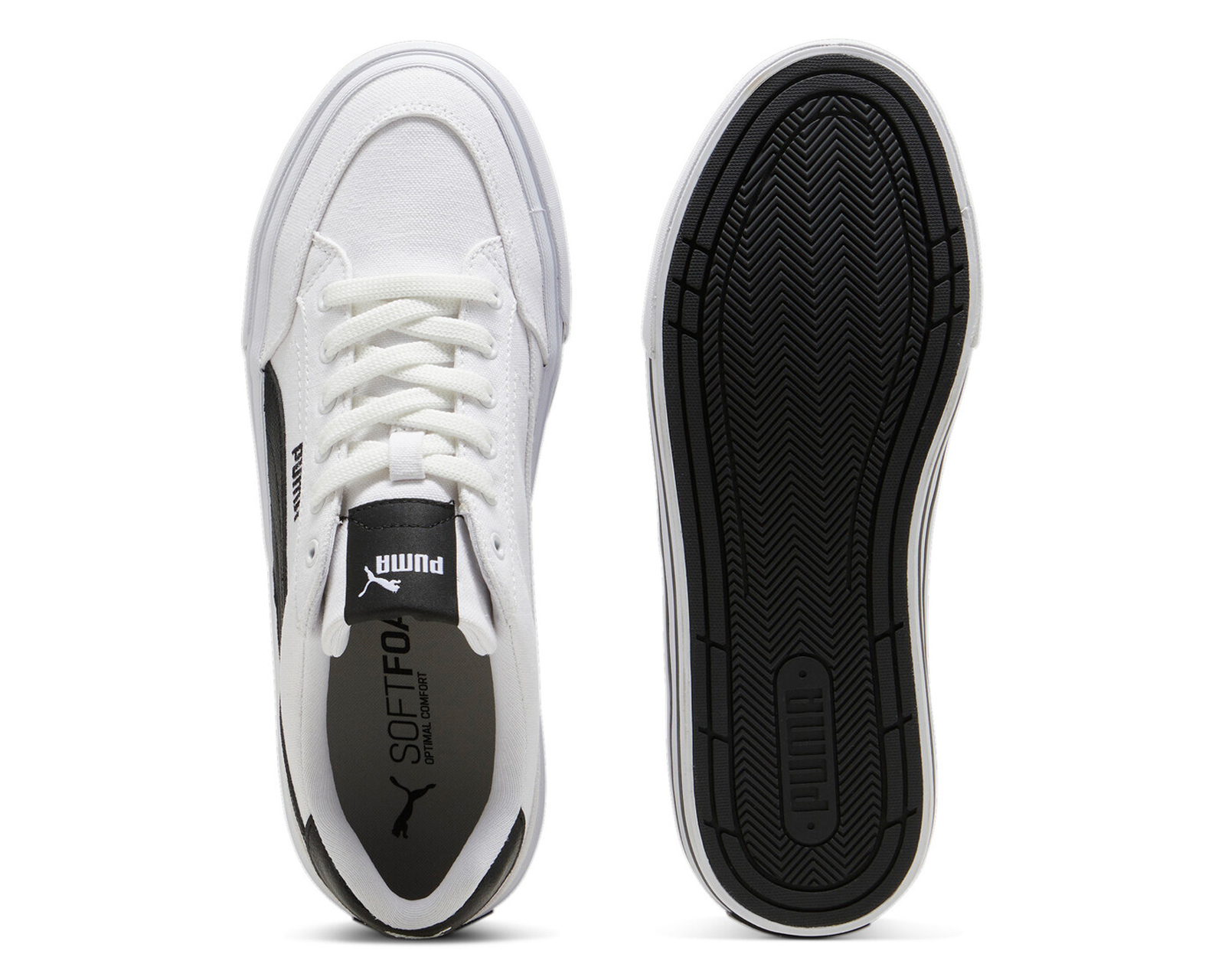 Foto 5 pulgar | Foto 4 | Tenis Puma Court Classic Vulc Formstrip Juveniles