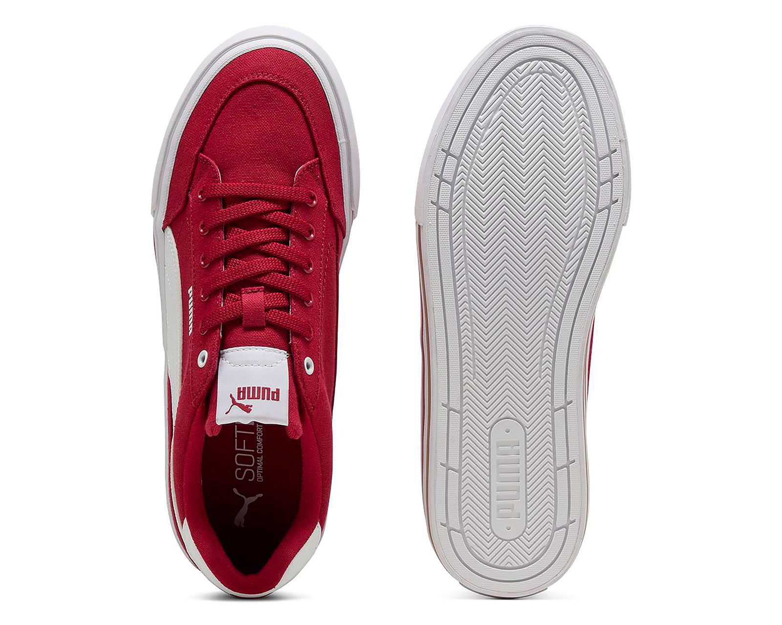 Foto 5 pulgar | Foto 4 | Tenis Puma Court Classic Vulc Formstrip Juveniles