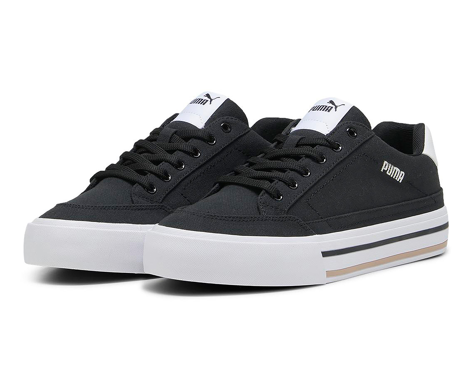 Foto 2 pulgar | Foto 1 | Tenis Puma Court Classic Vulc Formstrip para Hombre