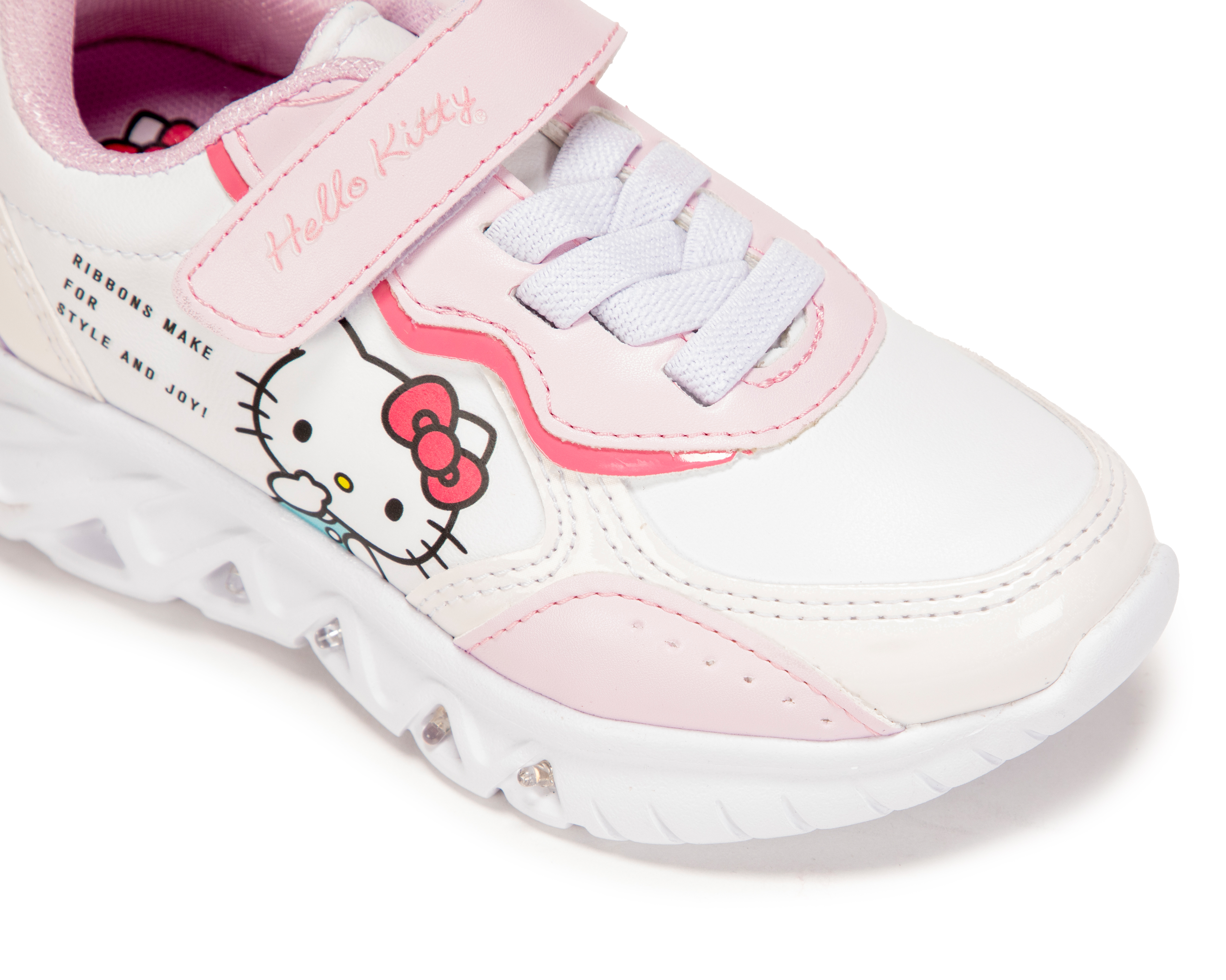 Foto 7 pulgar | Foto 6 | Tenis Casuales Hello Kitty para Niña