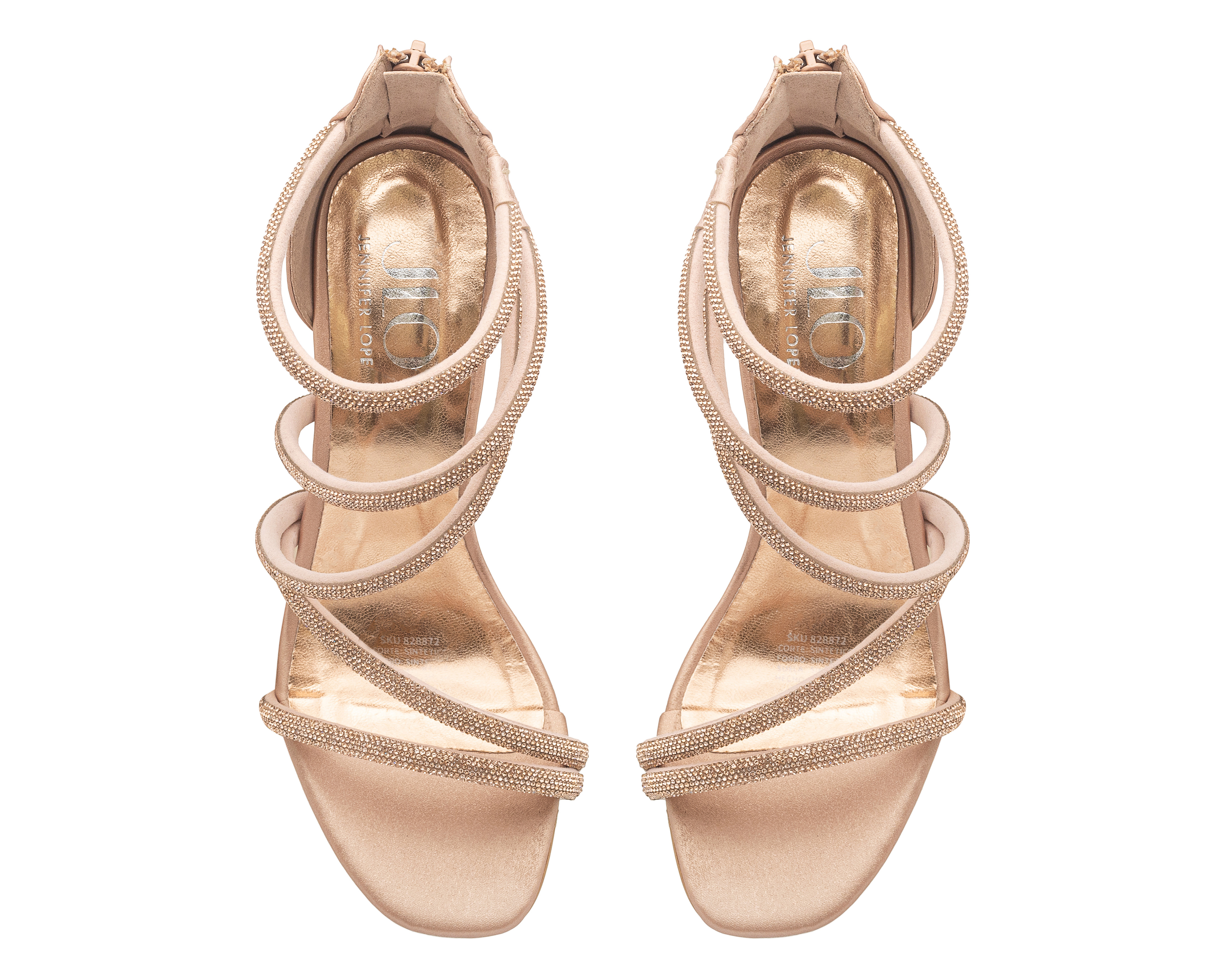 Foto 4 pulgar | Foto 3 | Sandalias de Tacón Jennifer Lopez para Mujer